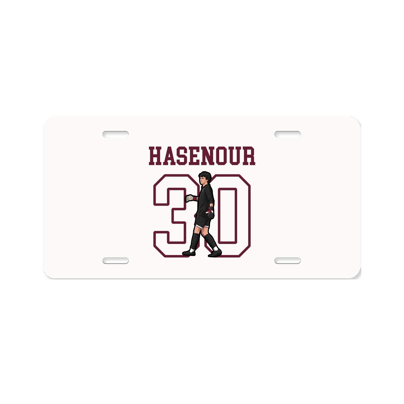 License Plate — Shirsey in Classic