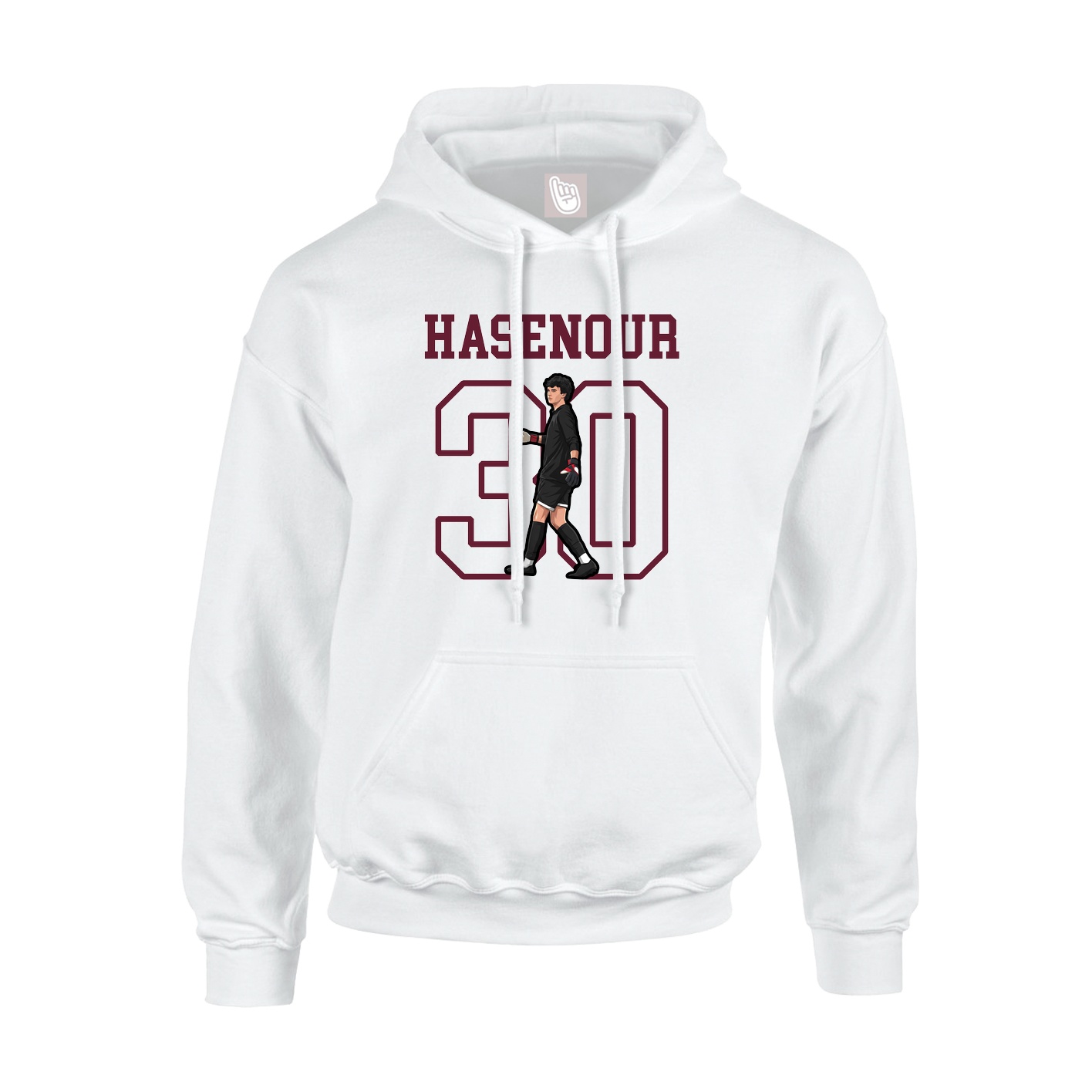 Youth Hoodie — Shirsey in White