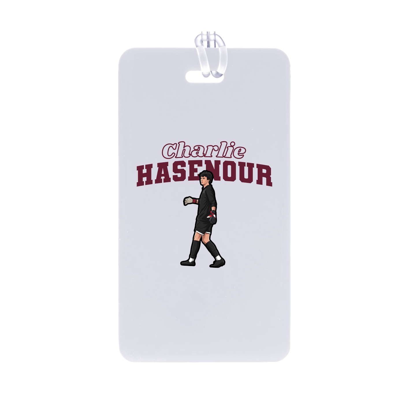 Bag Tag — Name Arch in Classic