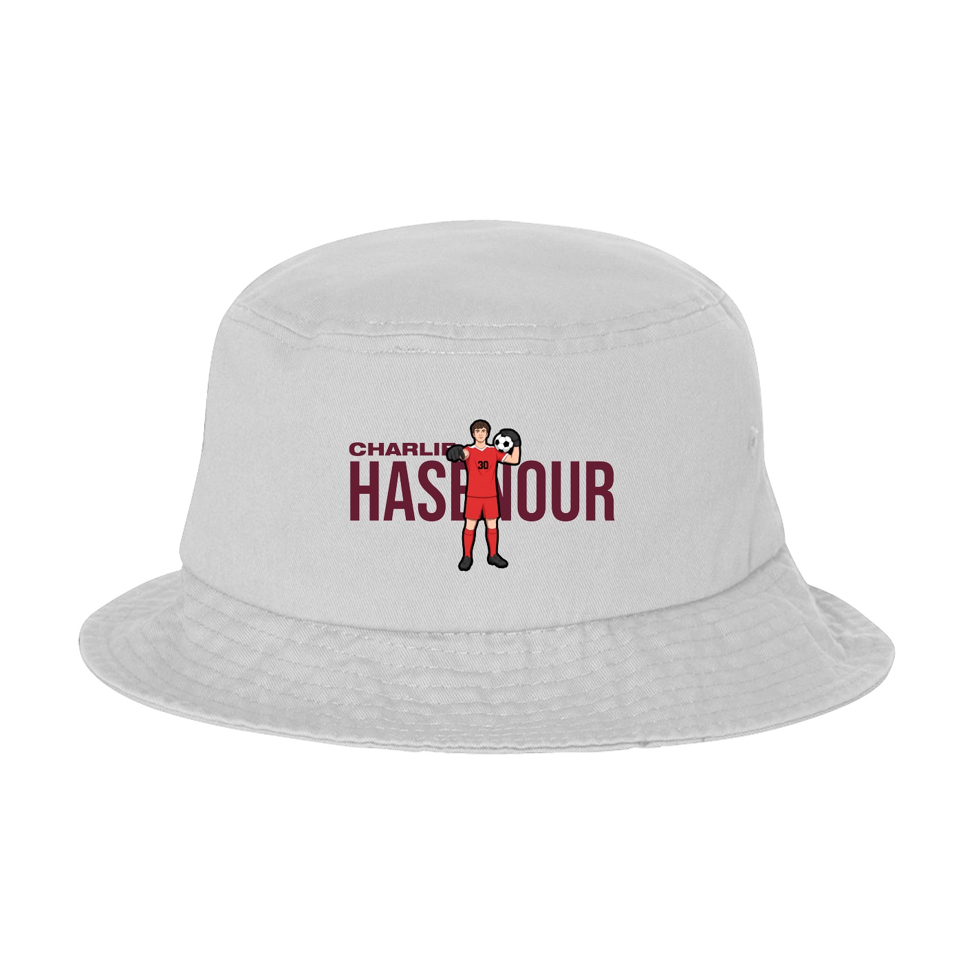 Bucket Cap — Player Name in White