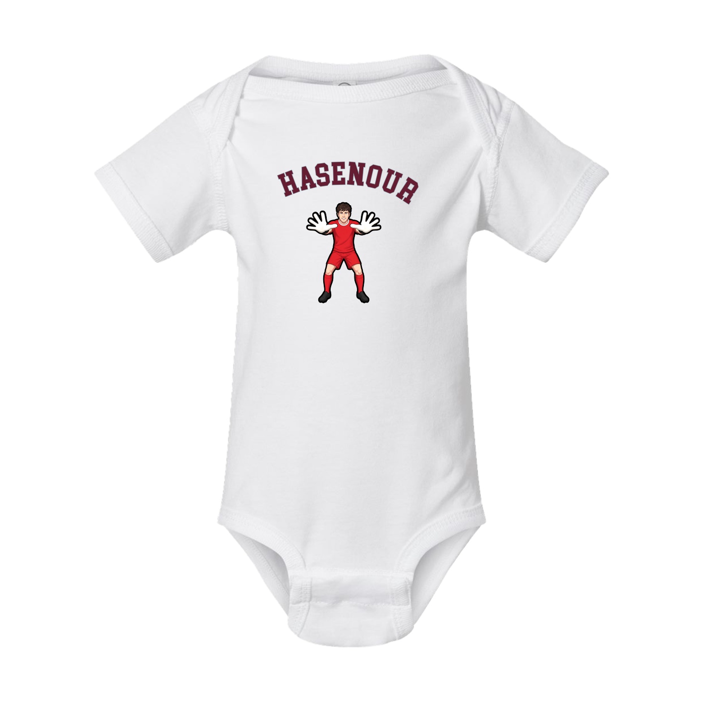 Baby Onesie — Shirsey Arch in White