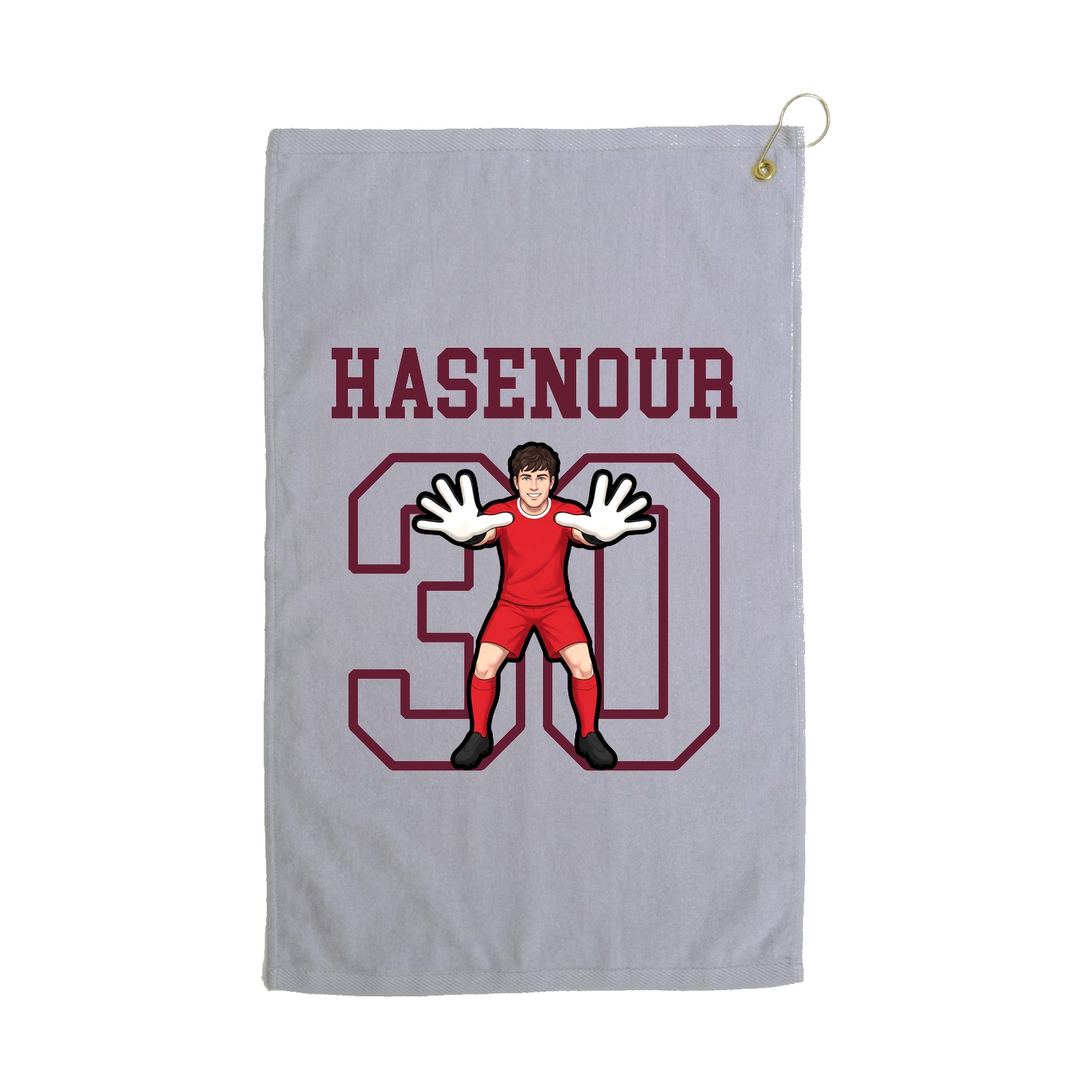 Golf Towel — Shirsey in Grey