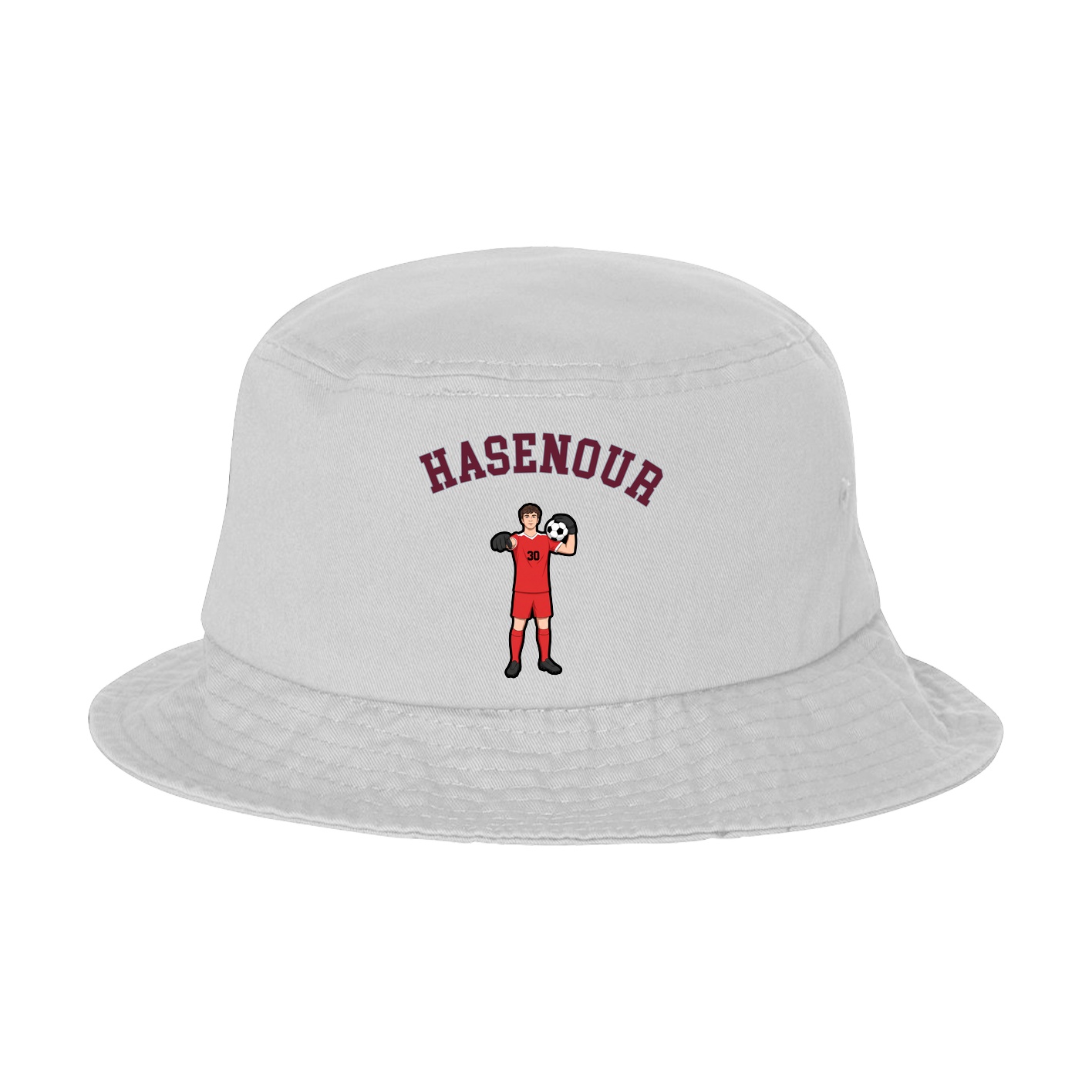 Bucket Cap — Shirsey Arch in White