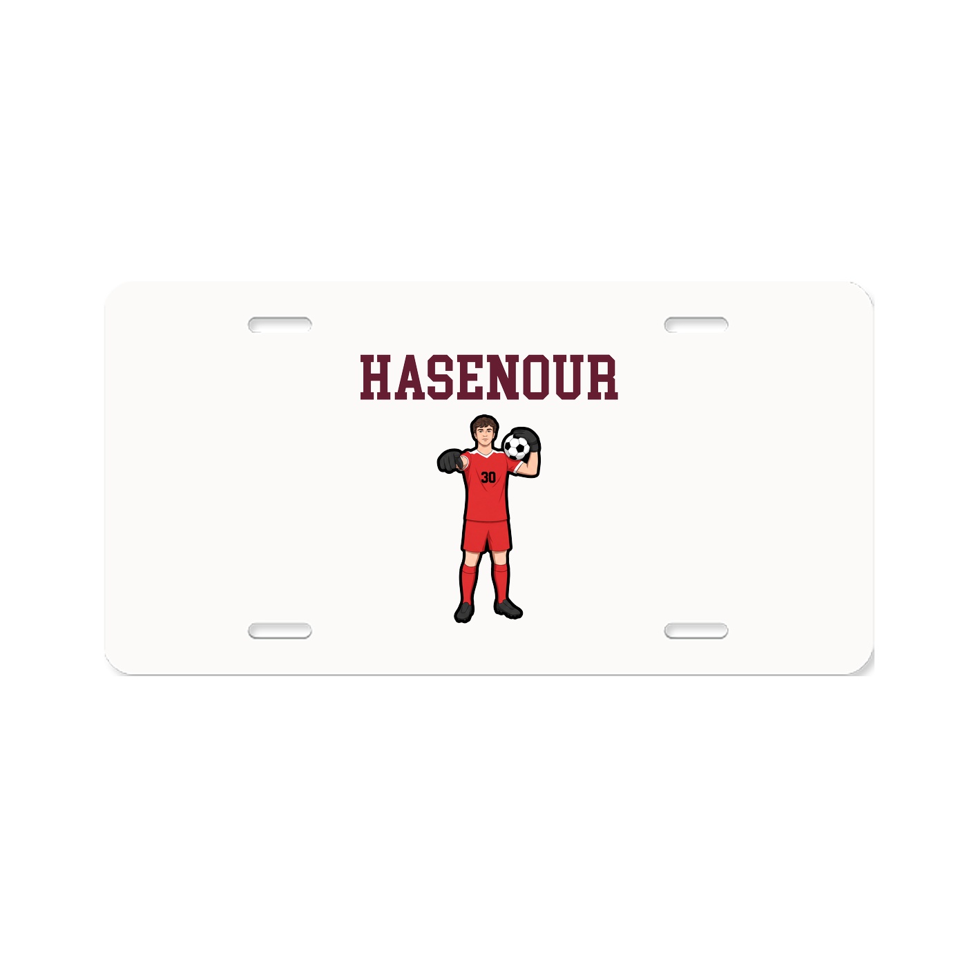 License Plate — Shirsey in Classic