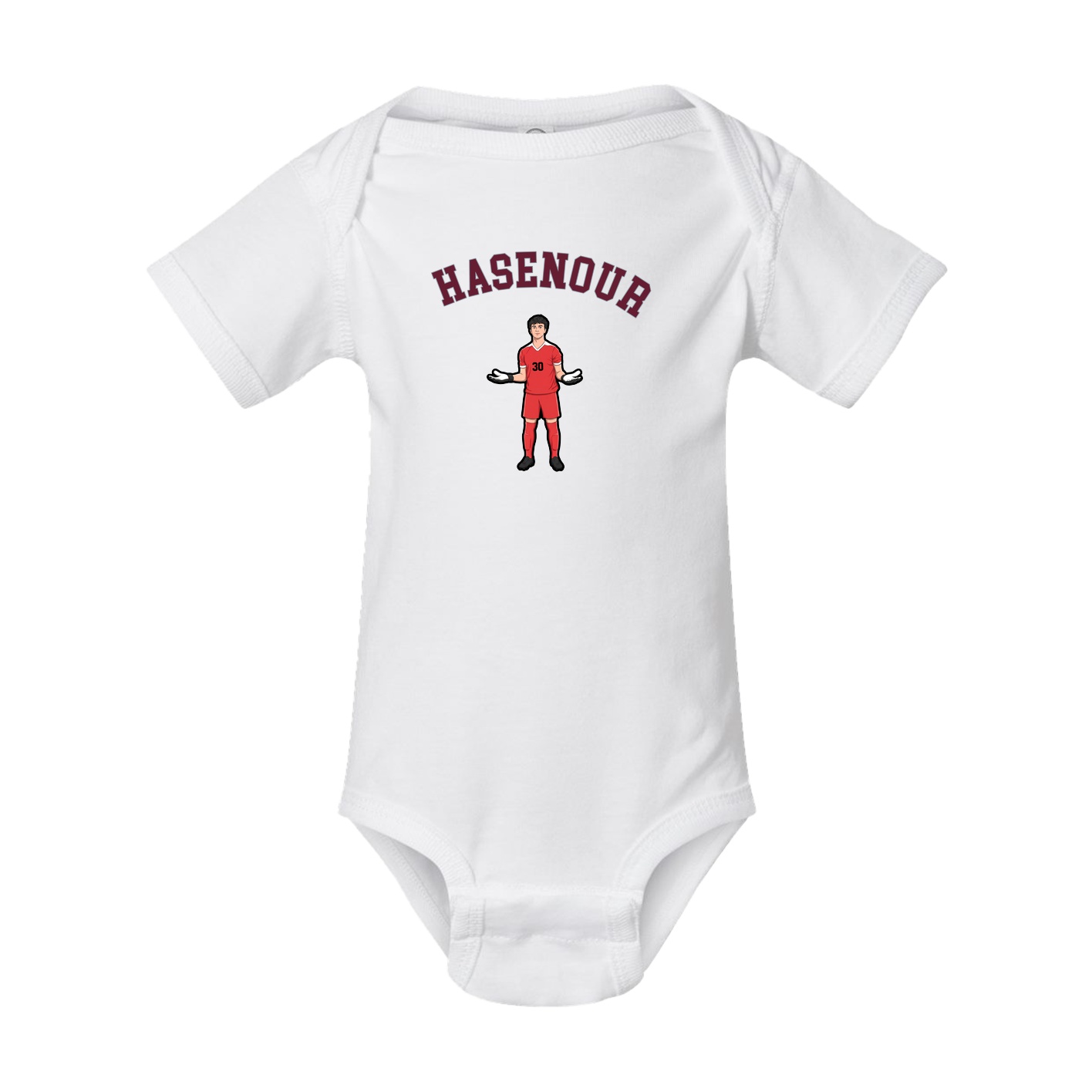 Baby Onesie — Shirsey Arch in White