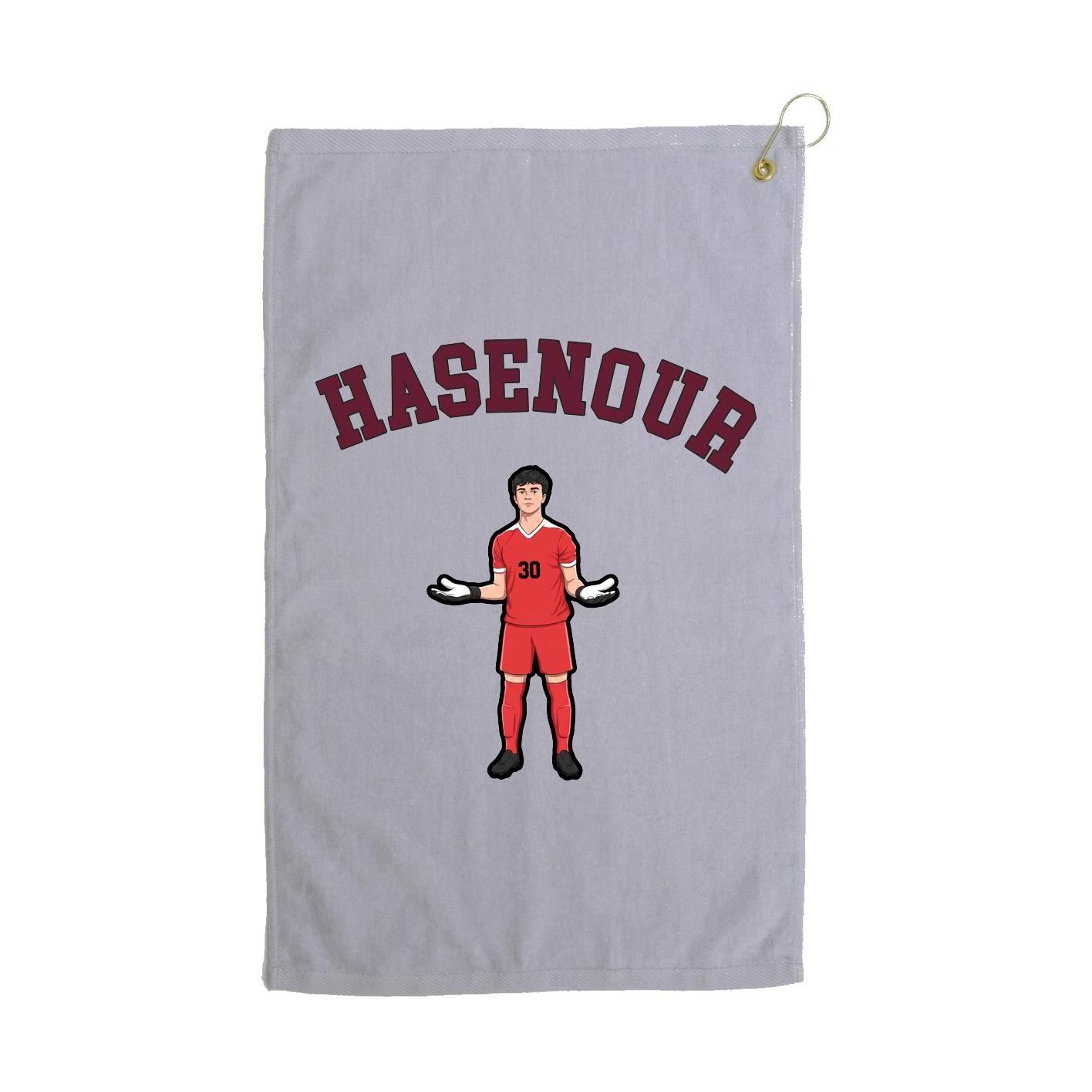 Golf Towel — Shirsey Arch in Grey