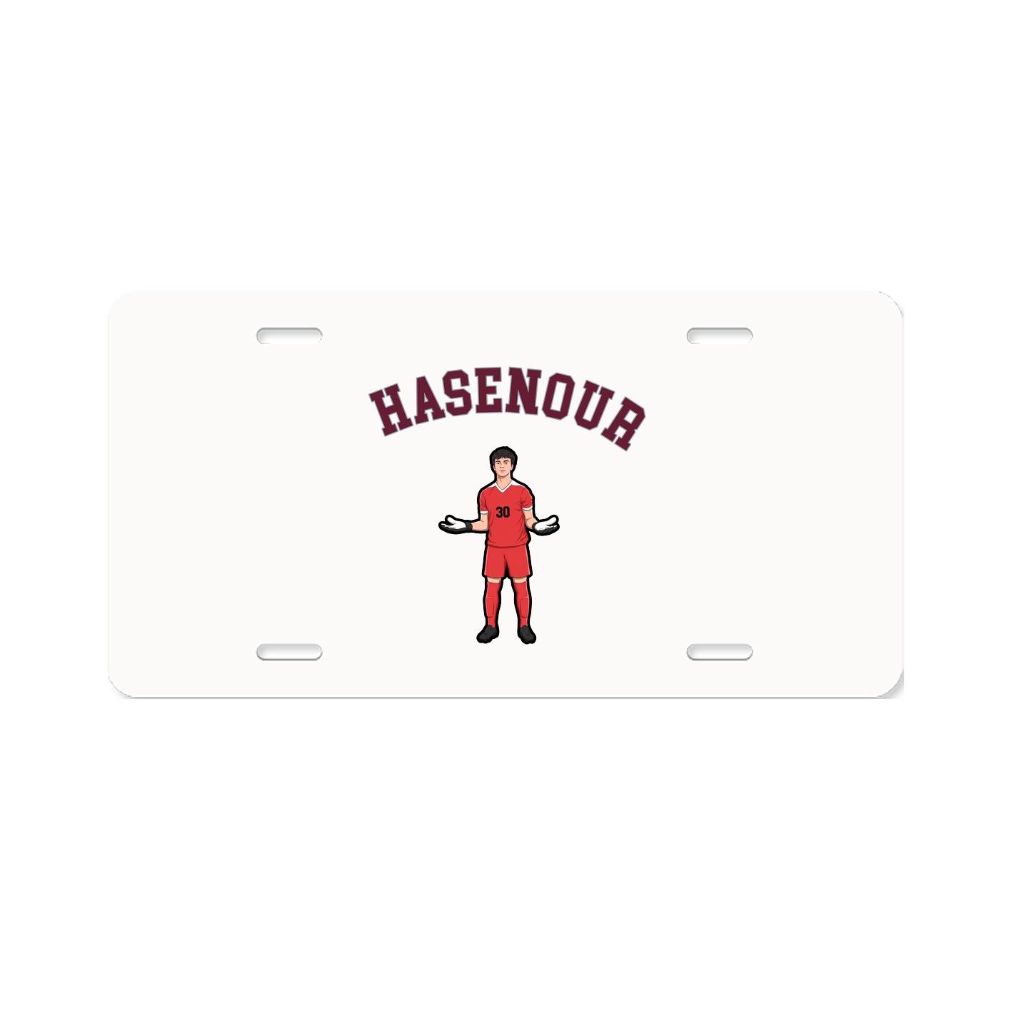 License Plate — Shirsey Arch in Classic