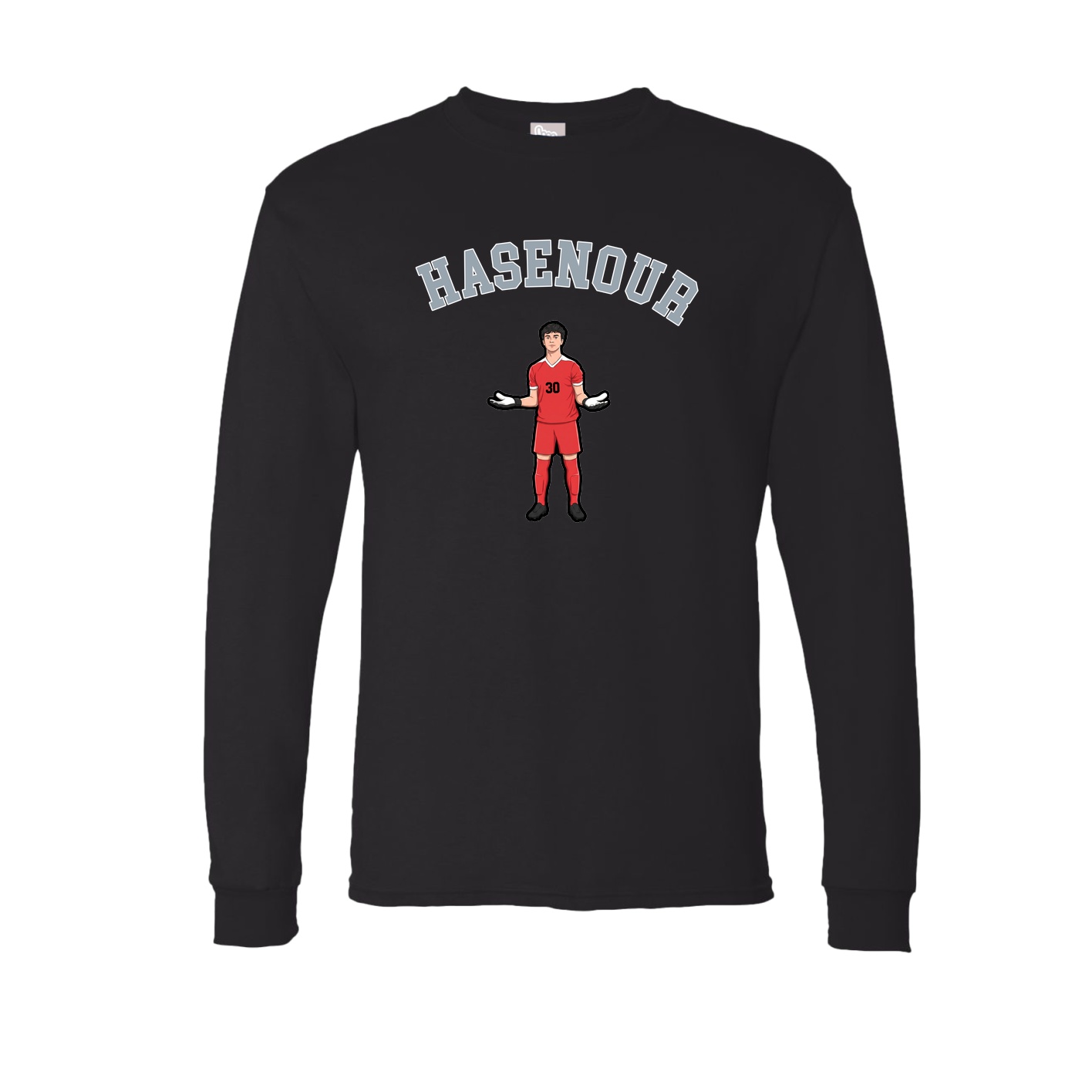 Long Sleeve Tee — Shirsey Arch in Black