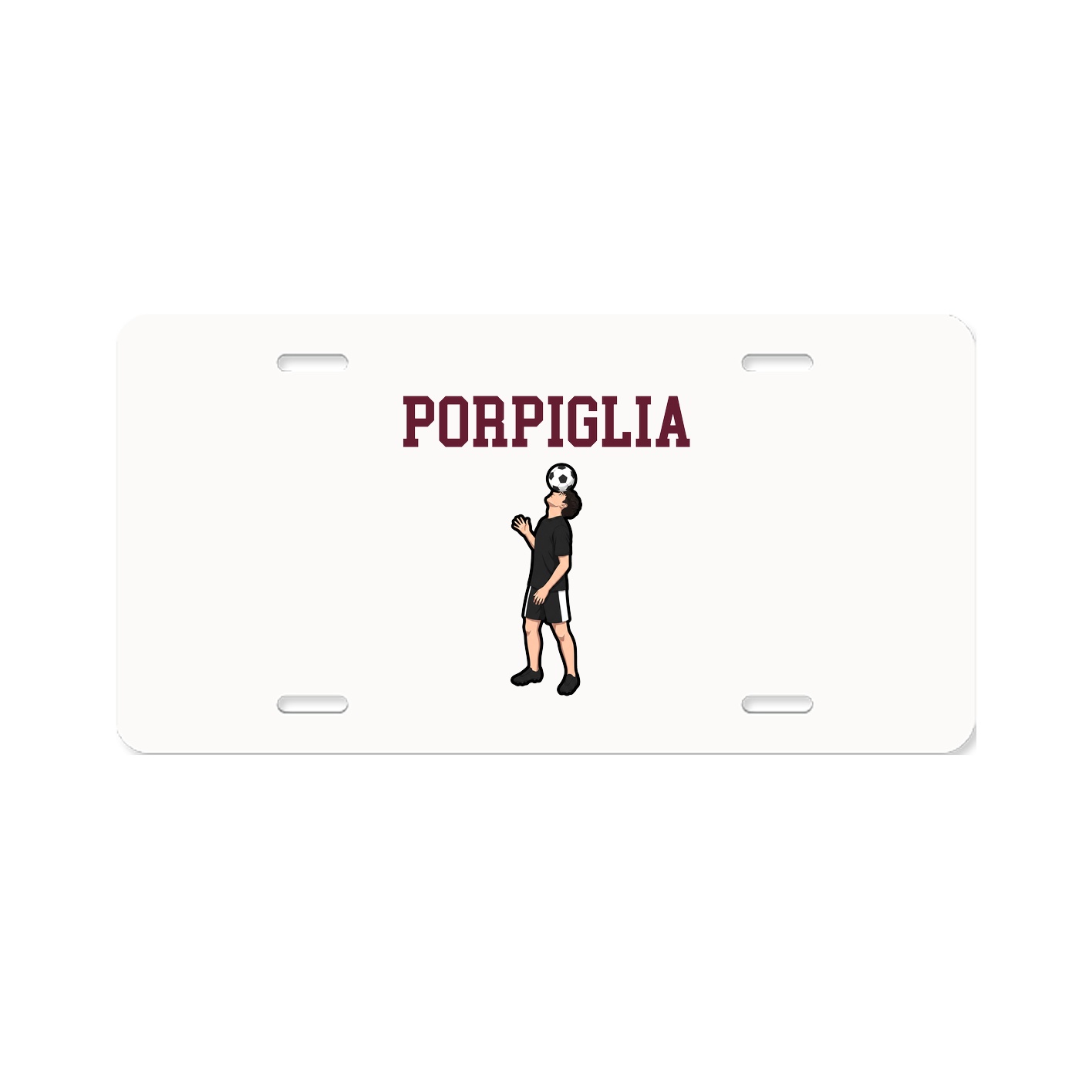 License Plate — Shirsey in Classic