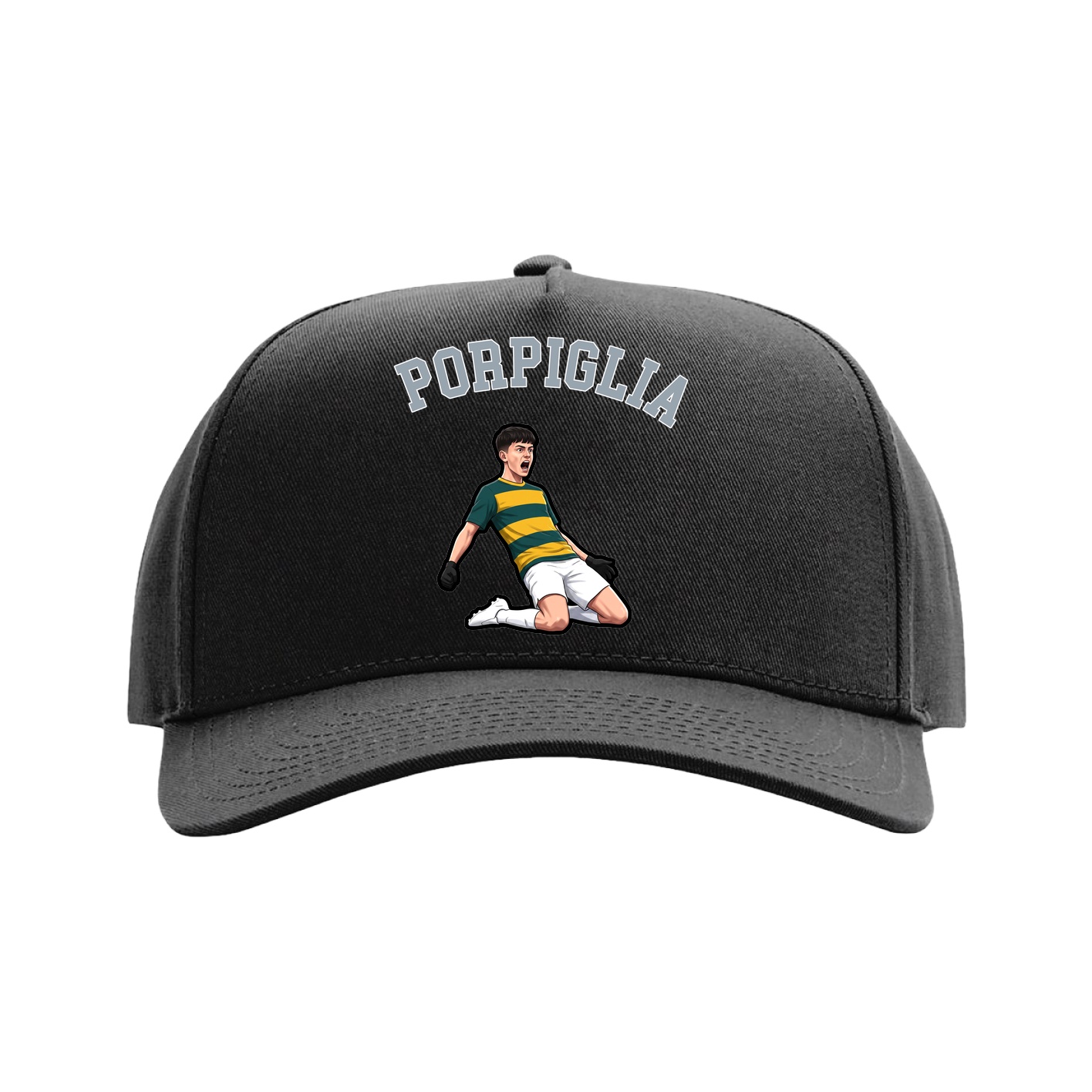 Full Fabric Five-Panel Champ Cap