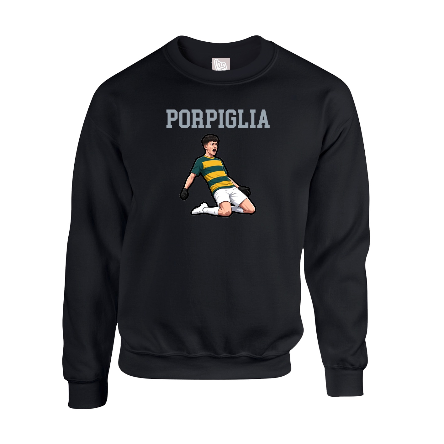 Fleece Crew — Shirsey in Black