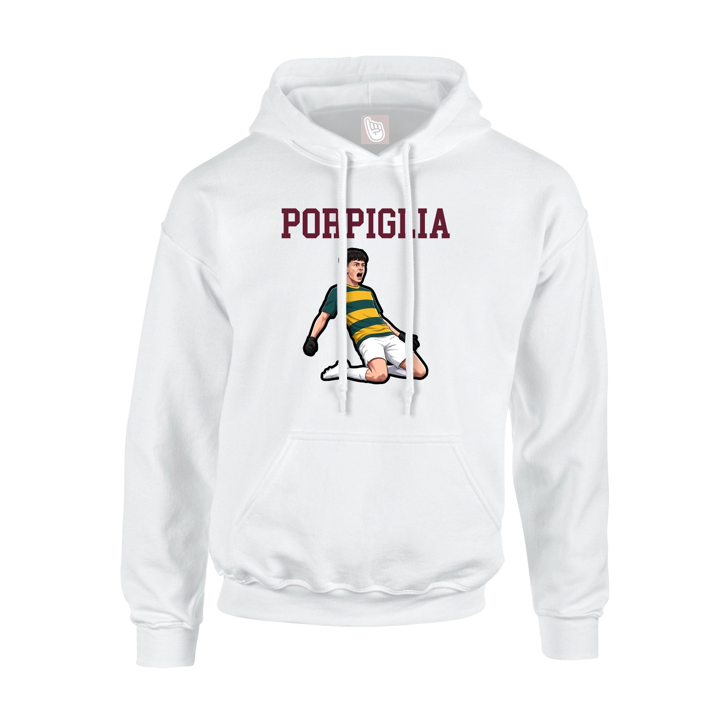 Youth Hoodie — Shirsey in White