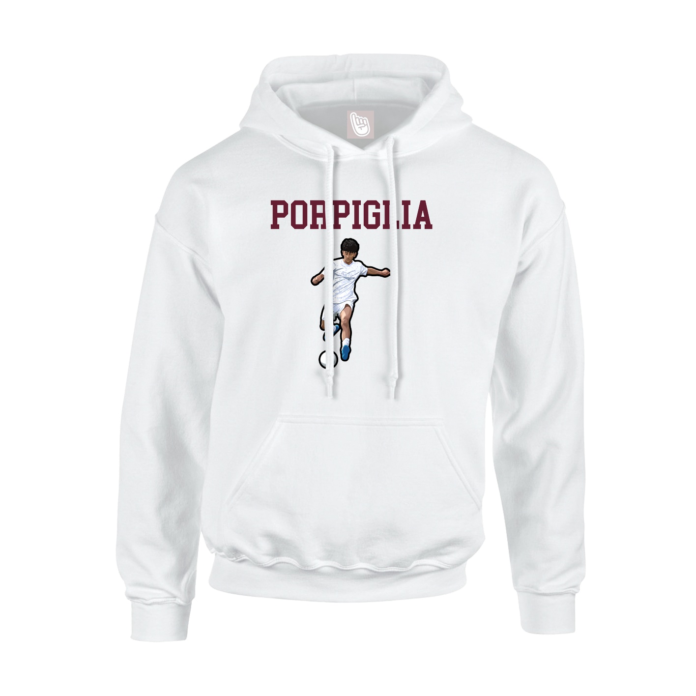 Hoodie — Shirsey in White