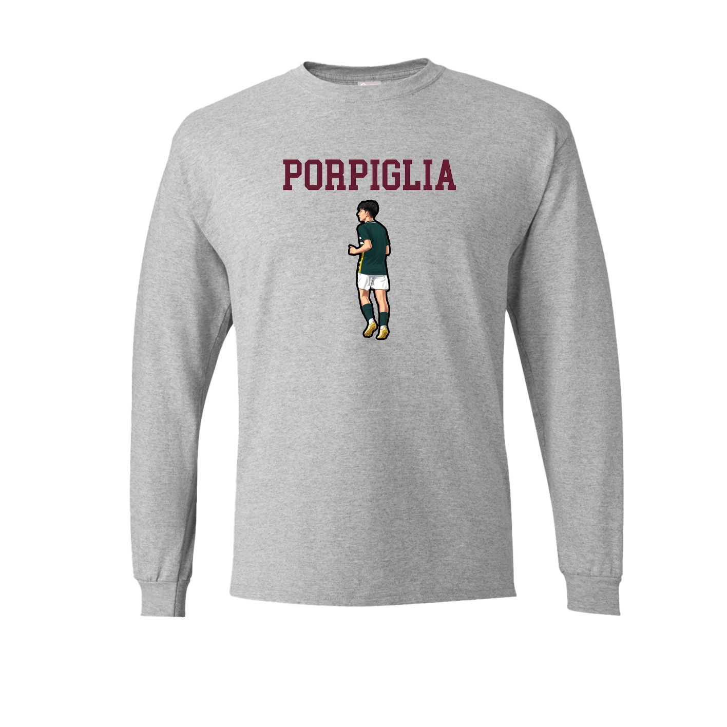 Long Sleeve Tee — Shirsey in Grey