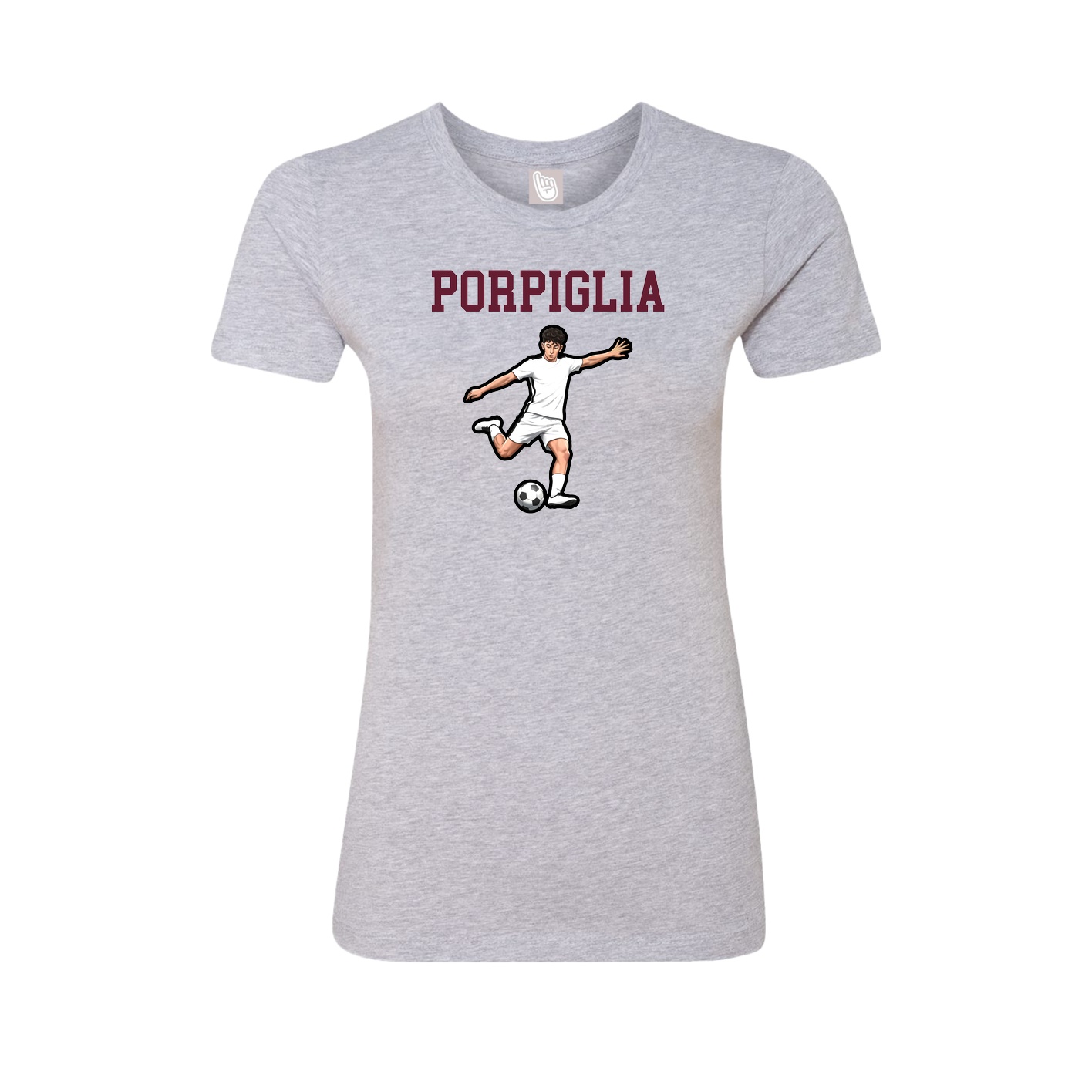 Fitted Women's Tee — Shirsey in Grey