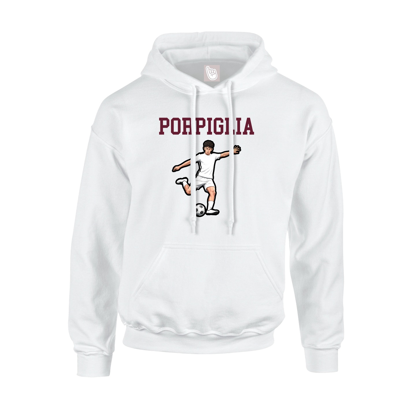 Youth Hoodie — Shirsey in White