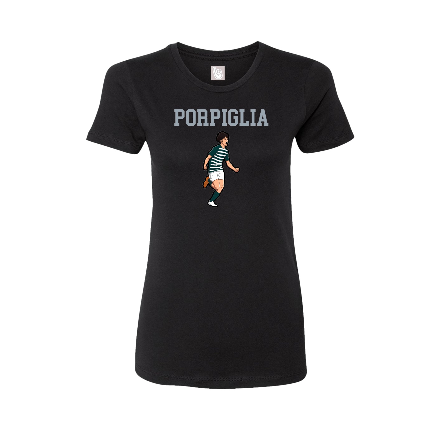 Fitted Women's Tee — Shirsey in Black