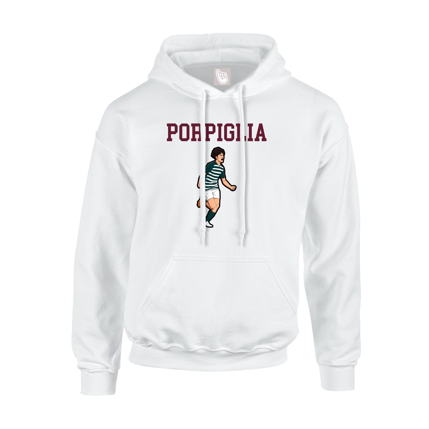 Hoodie — Shirsey in White