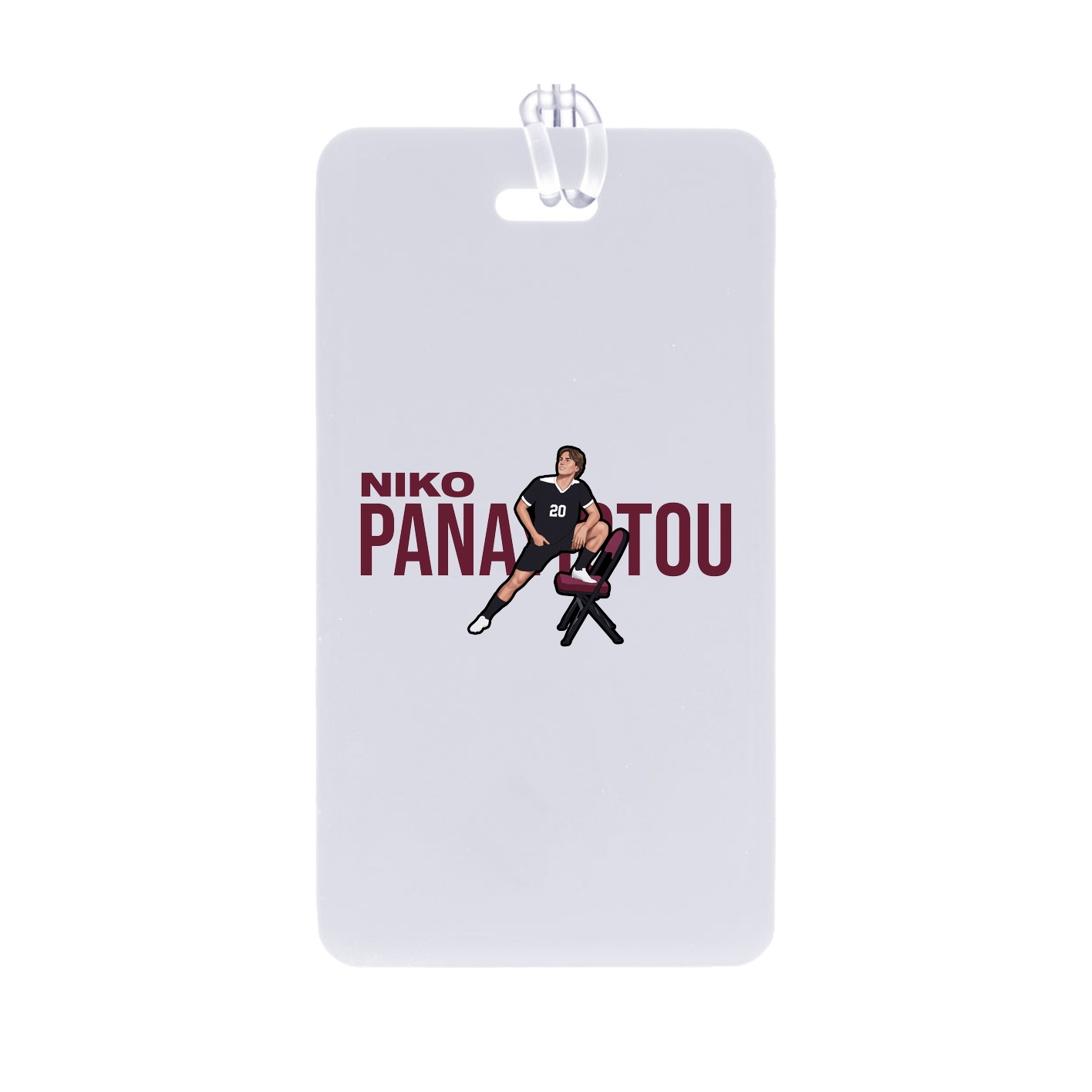Bag Tag — Player Name in Classic