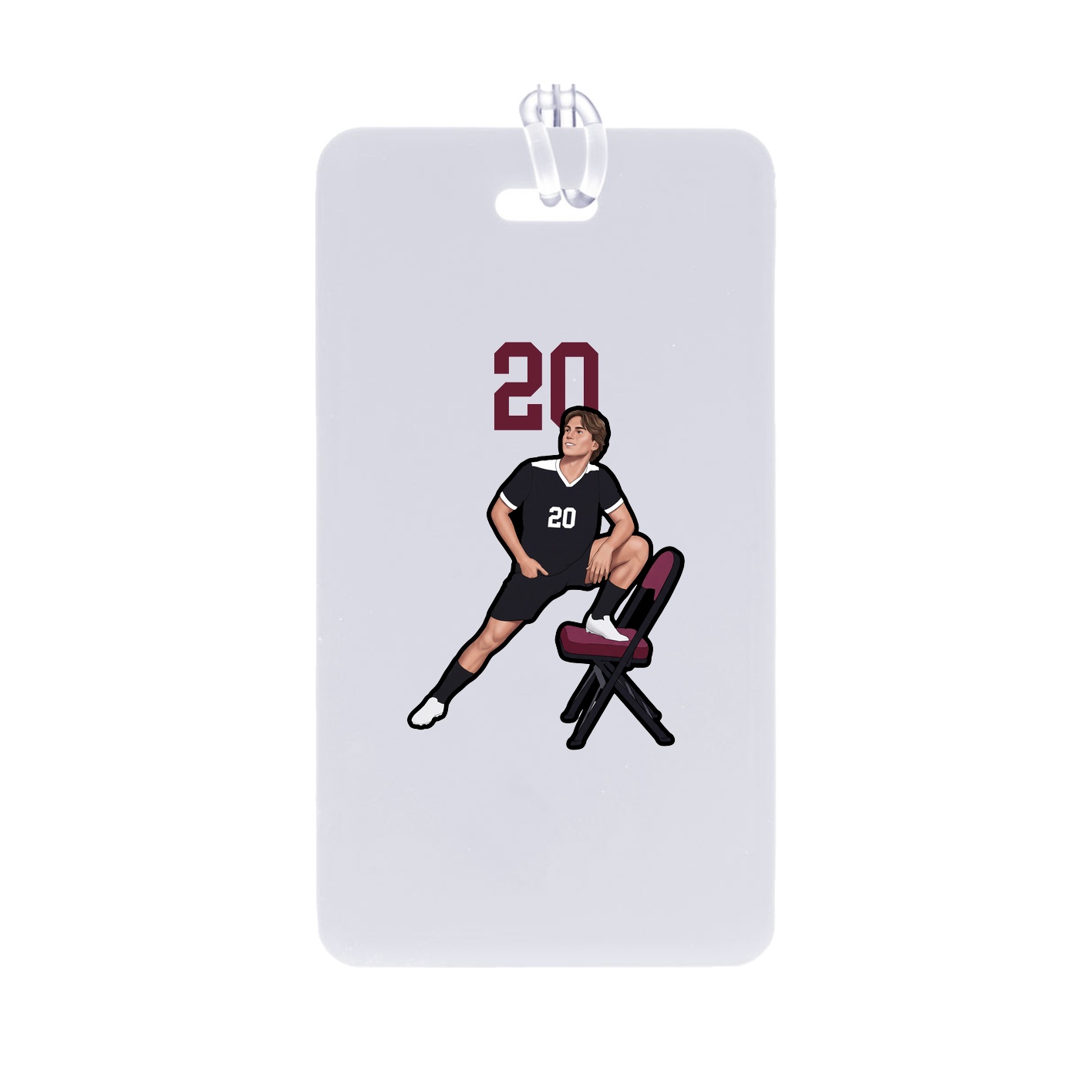 Bag Tag — Number Top in Classic