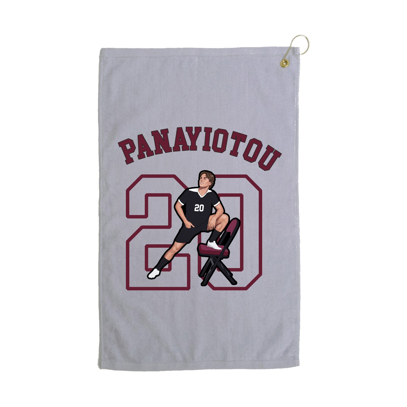 Golf Towel — Shirsey Arch in Grey