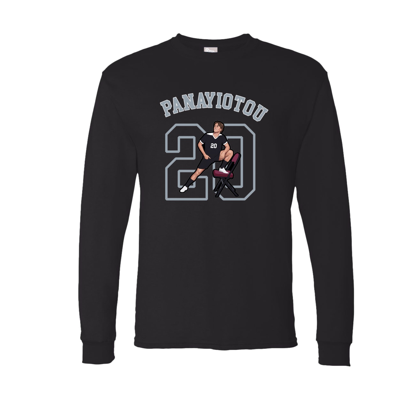 Long Sleeve Tee — Shirsey Arch in Black