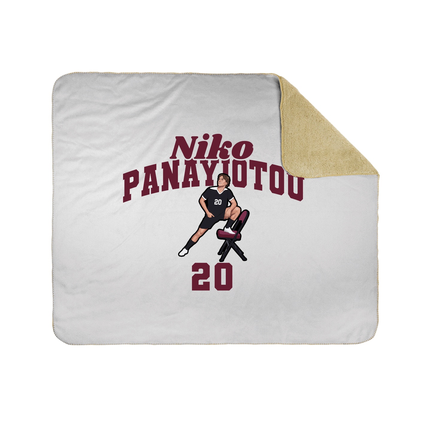 Throw Blanket — Signature Arch in White