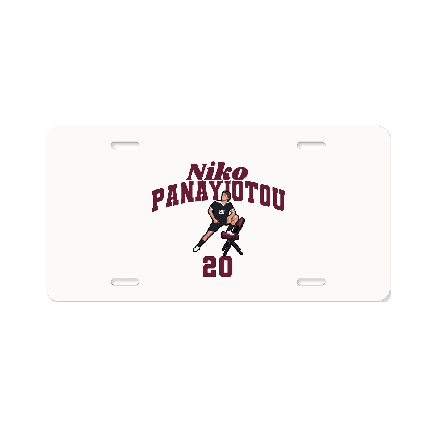 License Plate — Signature Arch in Classic