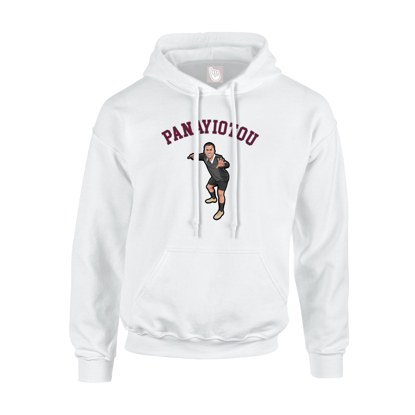 Youth Hoodie — Classic in White