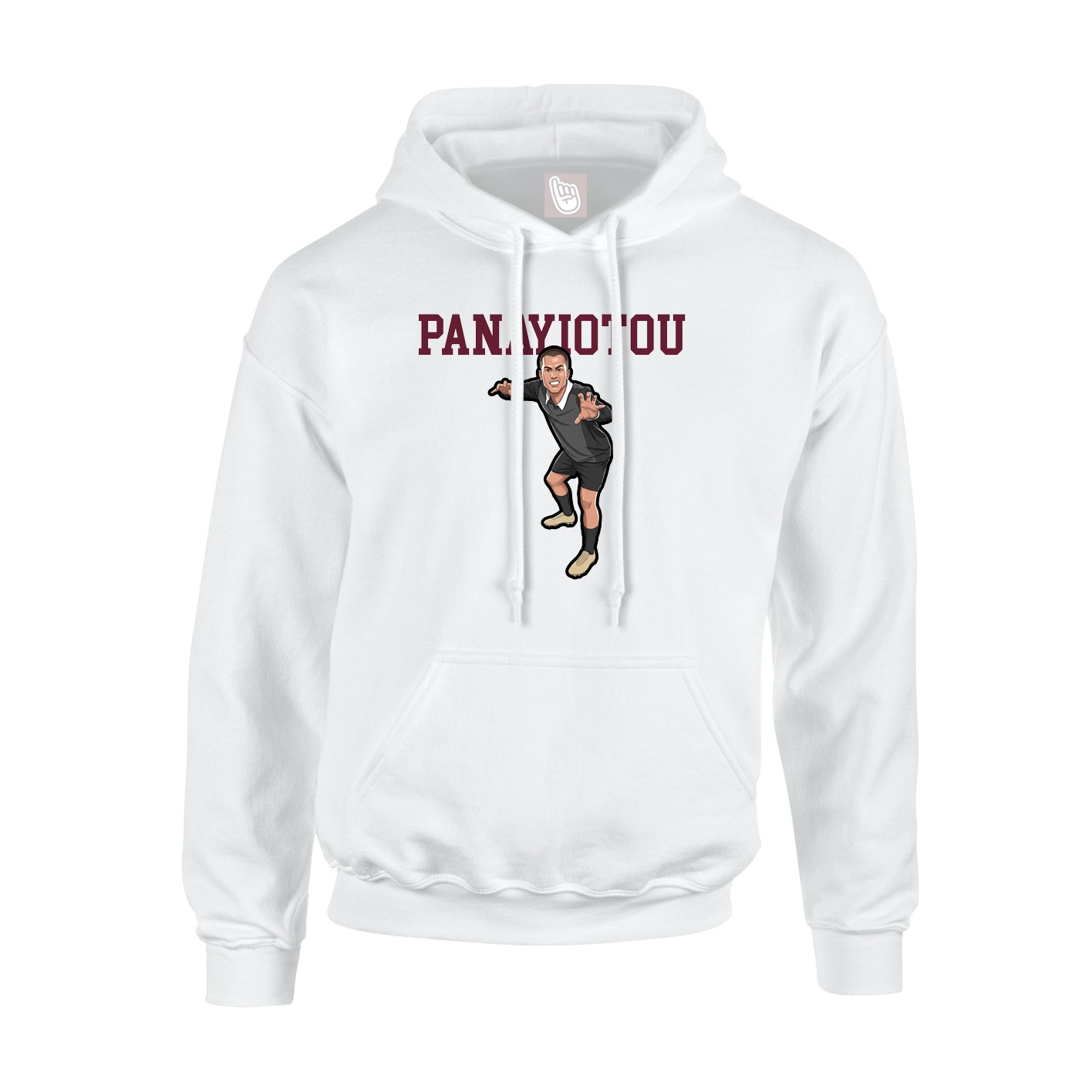 Hoodie — Classic in White