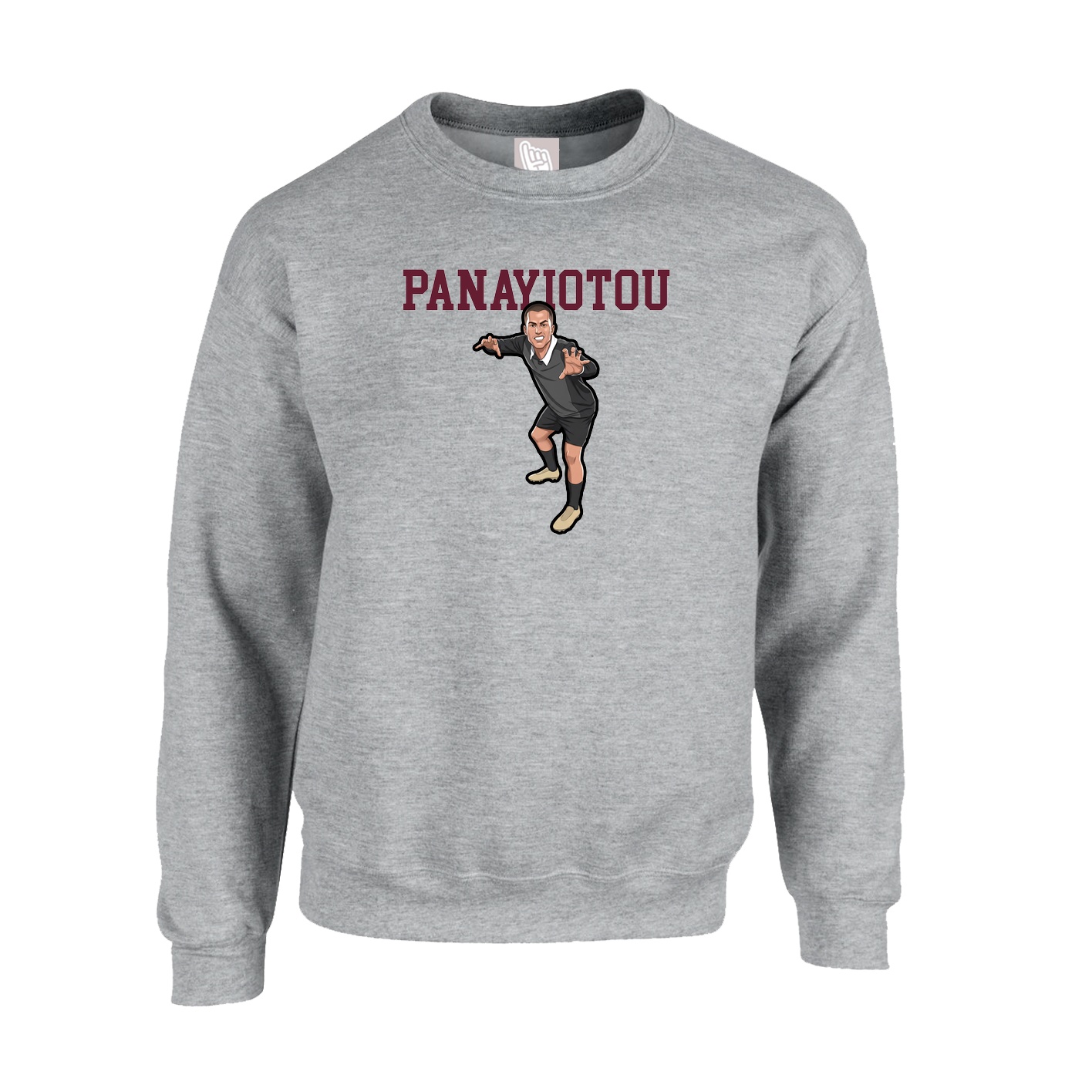 Fleece Crew — Classic in Grey