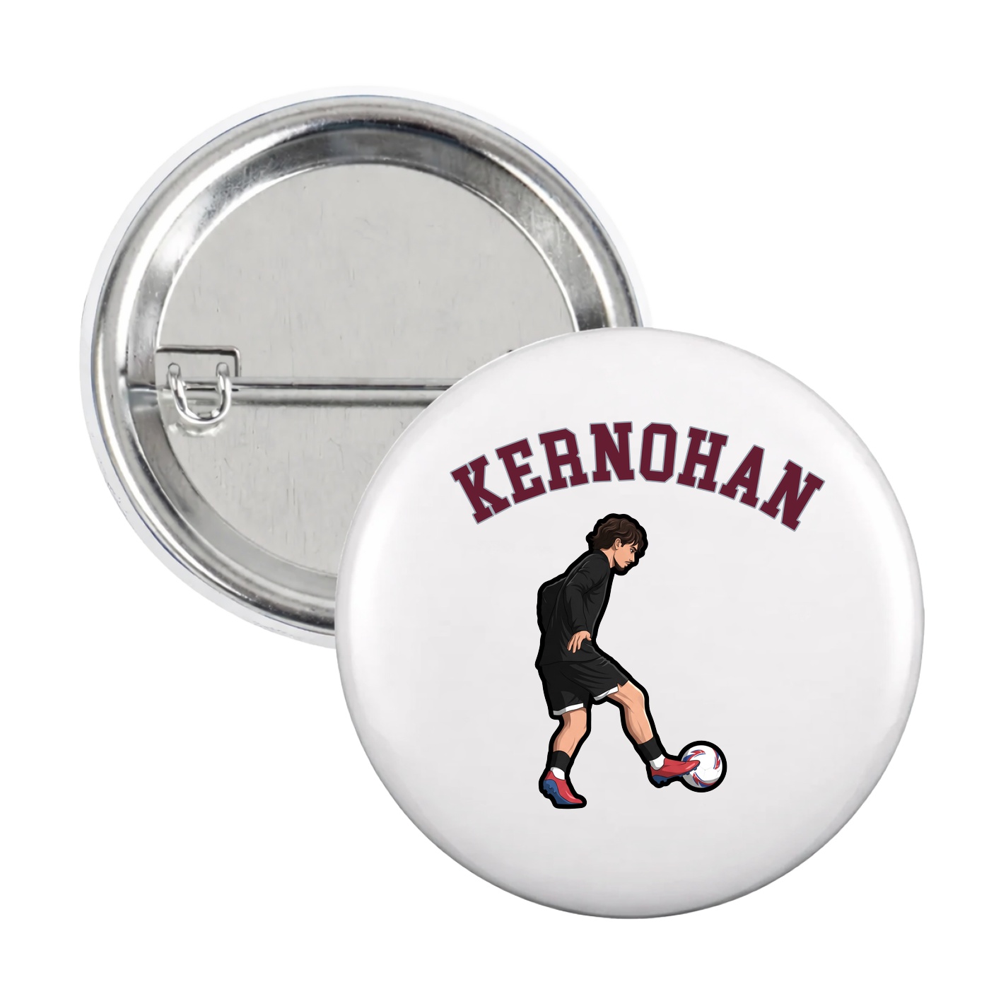 Game Day Button — Shirsey Arch in White