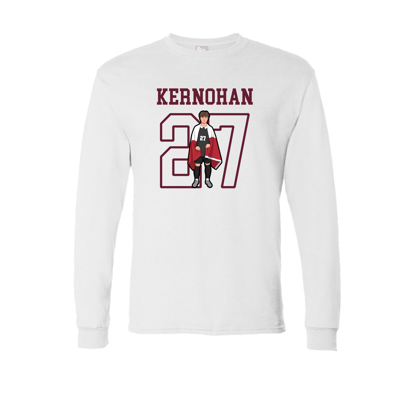 Long Sleeve Tee — Shirsey in White