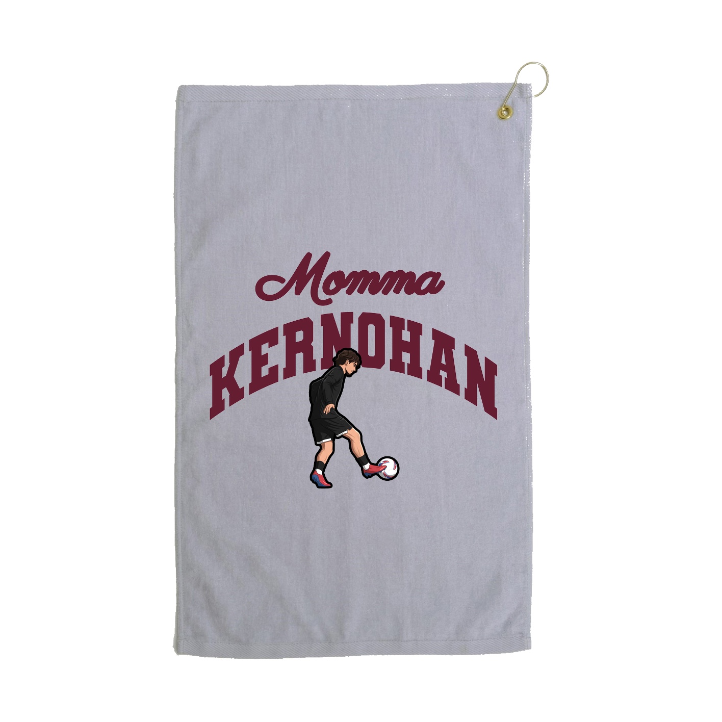 Golf Towel — Mothers Day Arch in Grey