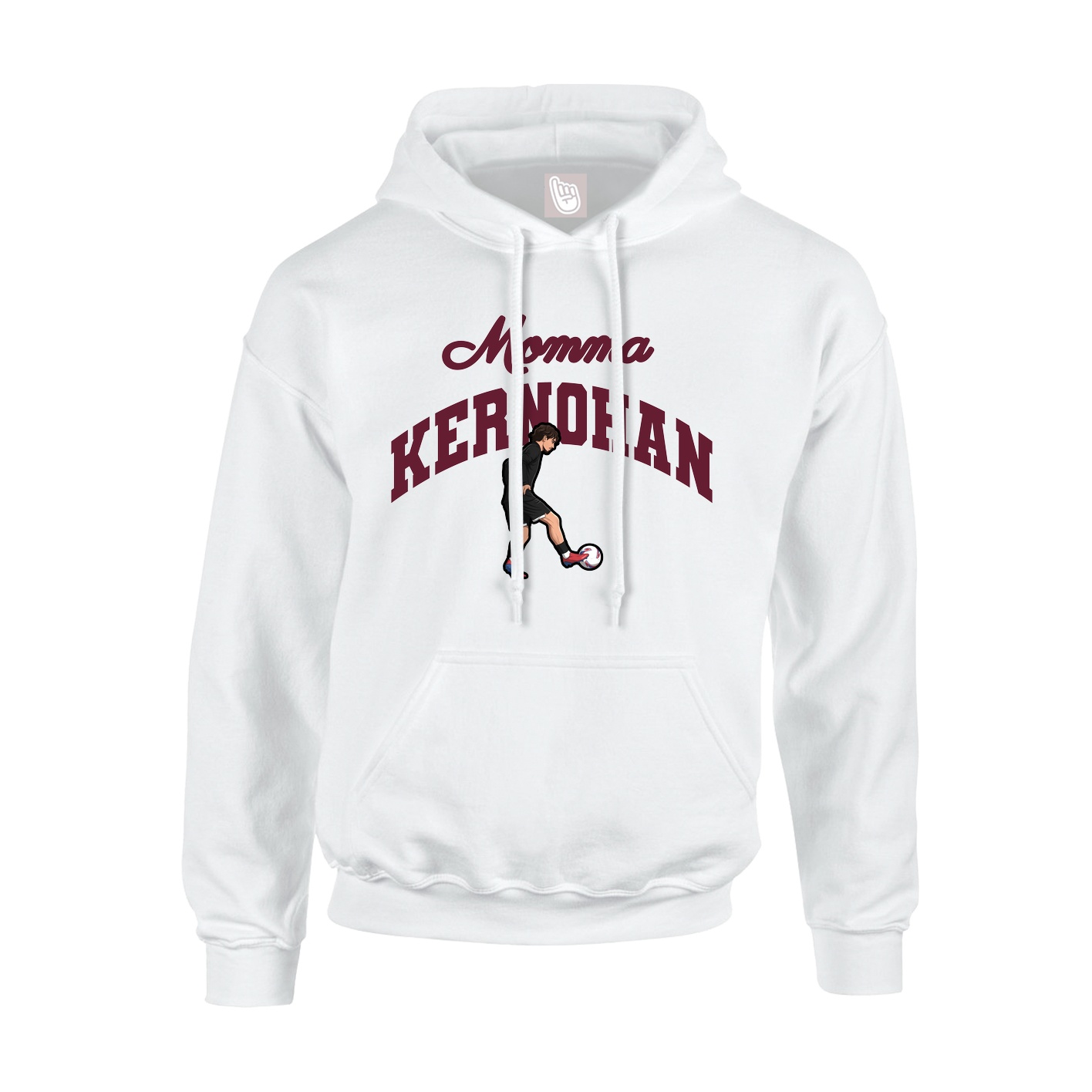Hoodie — Mothers Day Arch in White