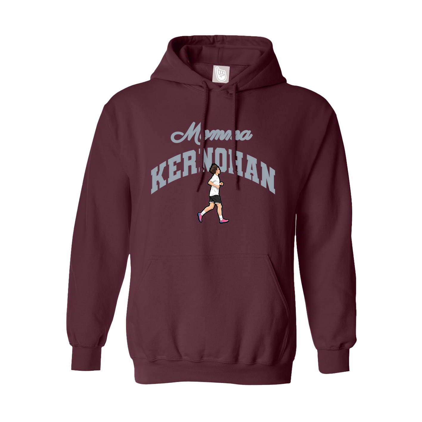 Hoodie — Mothers Day Arch in Maroon