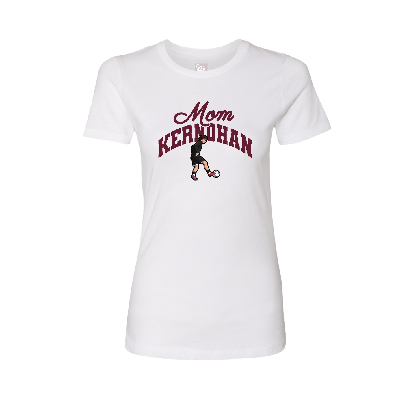 Womens Tee — Mothers Day Arch in White