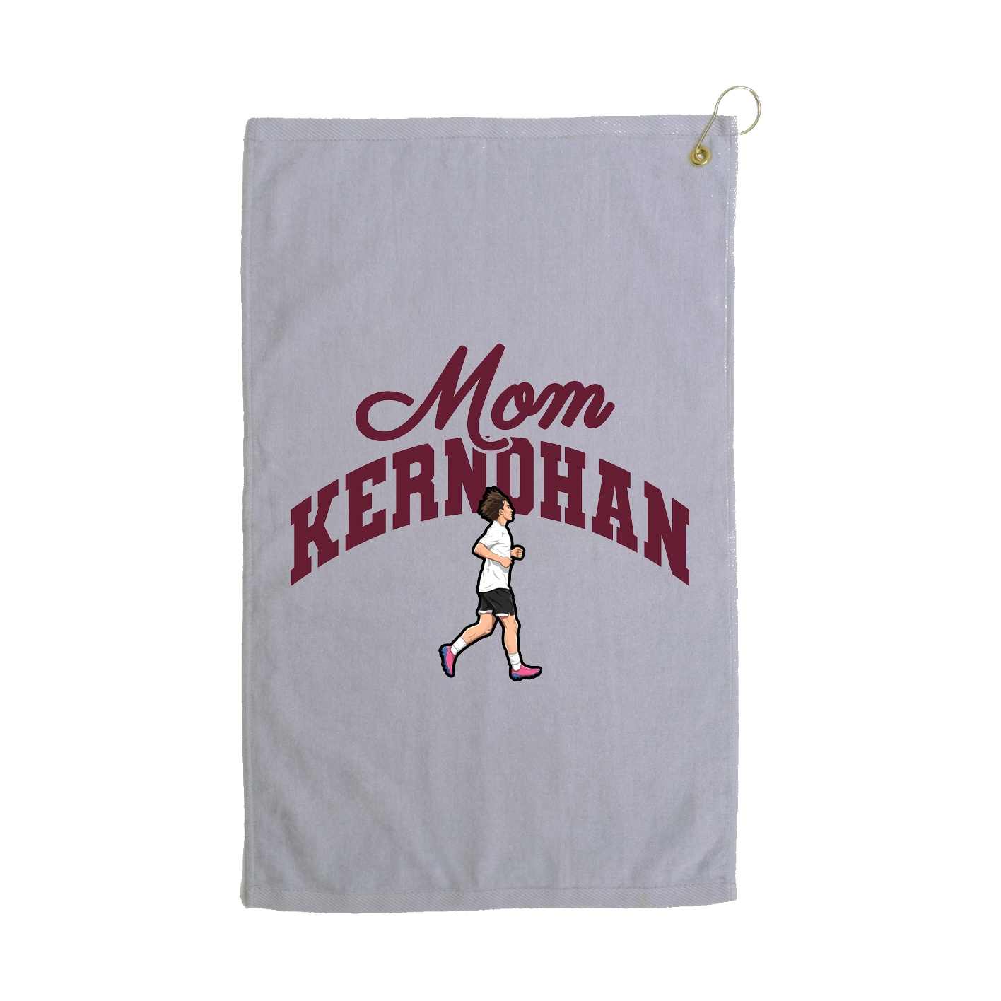Golf Towel — Mothers Day Arch in Grey