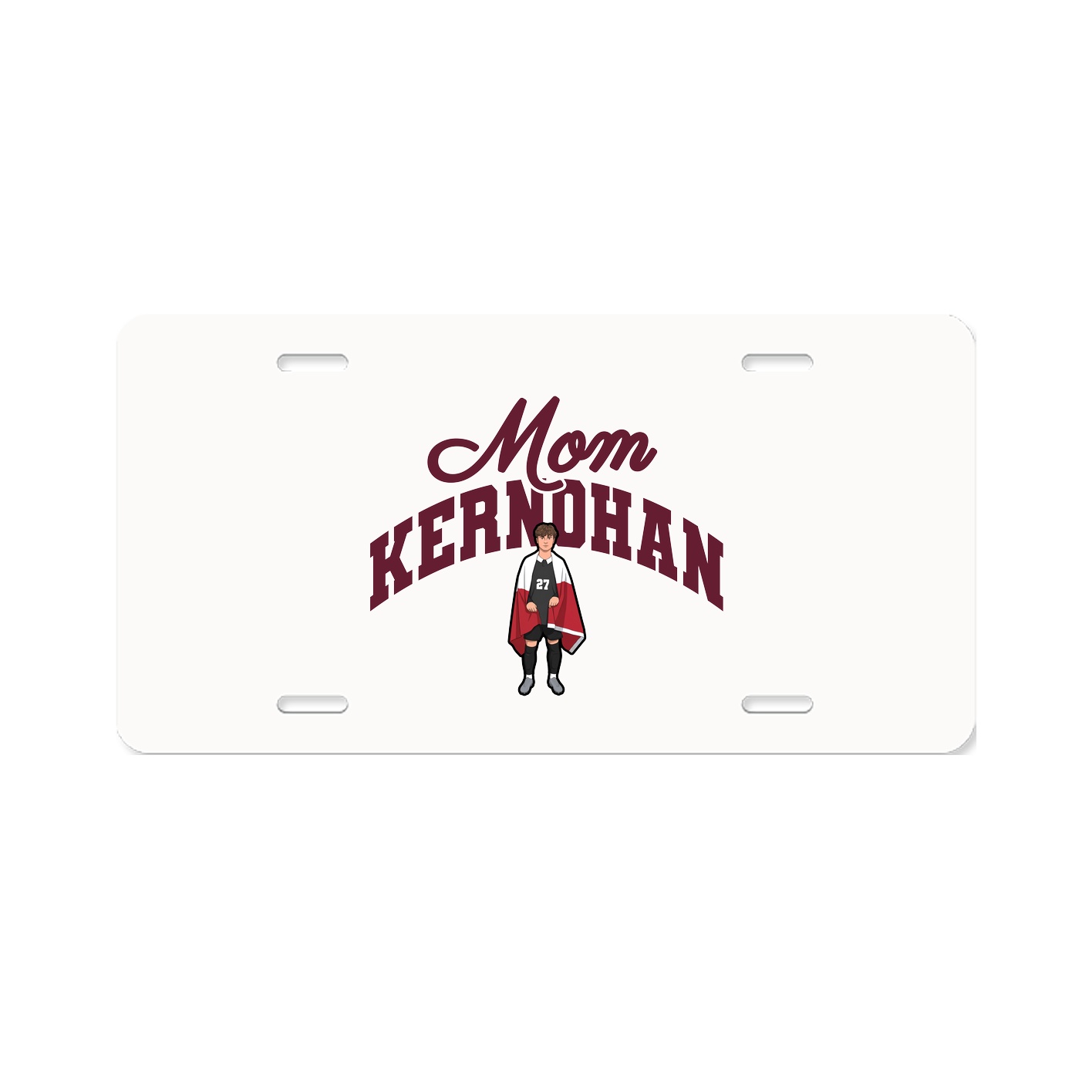 License Plate — Mothers Day Arch in Classic