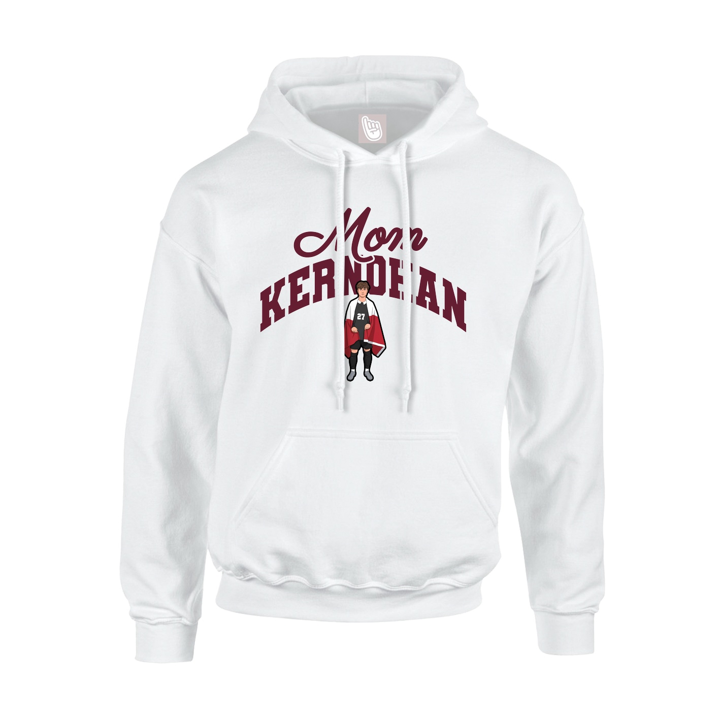 Hoodie — Mothers Day Arch in White