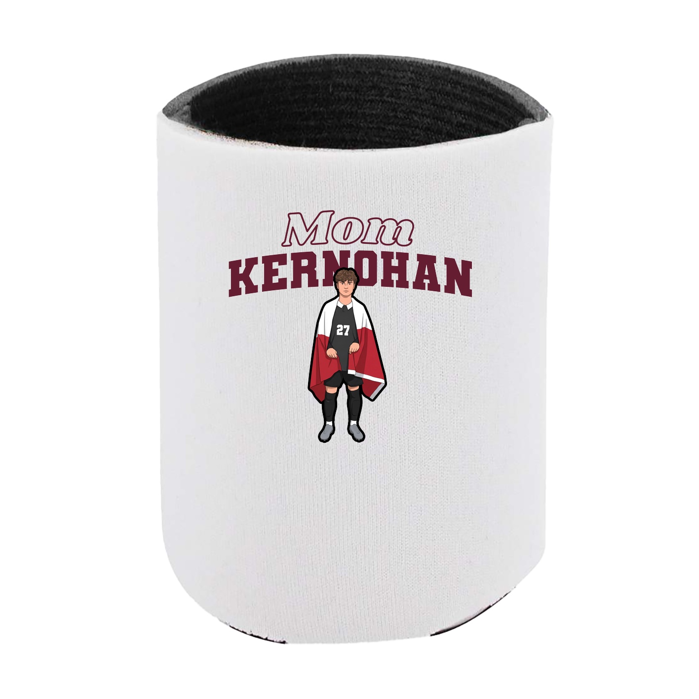 Can Holder — Mothers Day Block in White