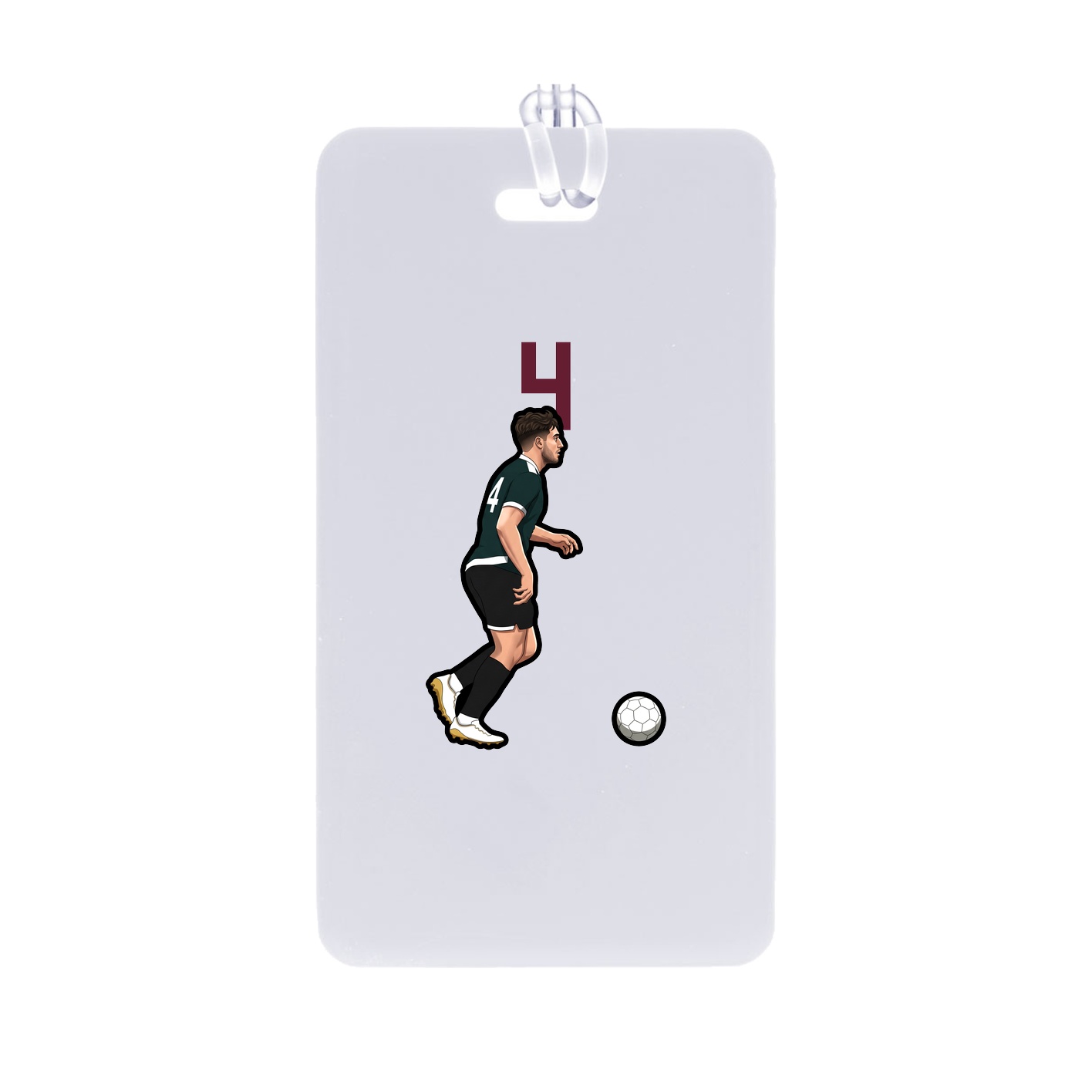 Bag Tag — Number Top in Classic