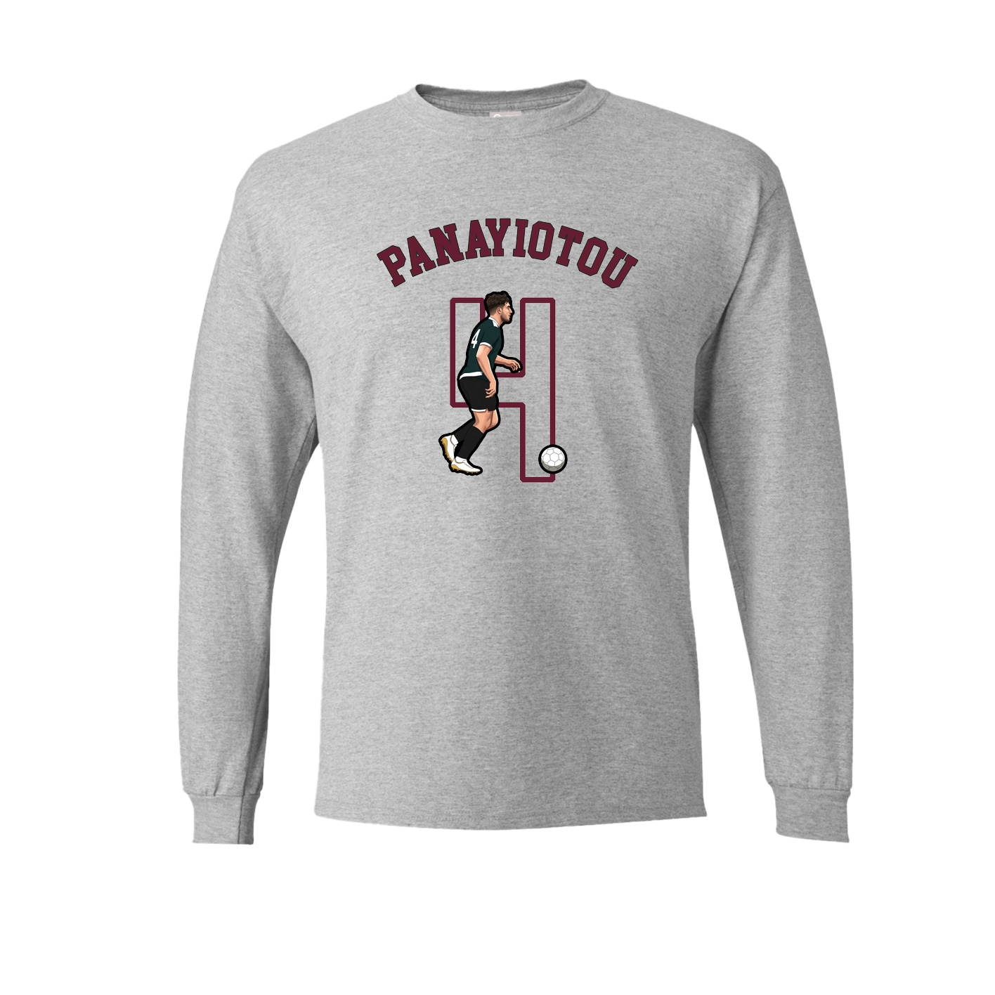 Long Sleeve Tee — Shirsey Arch in Grey
