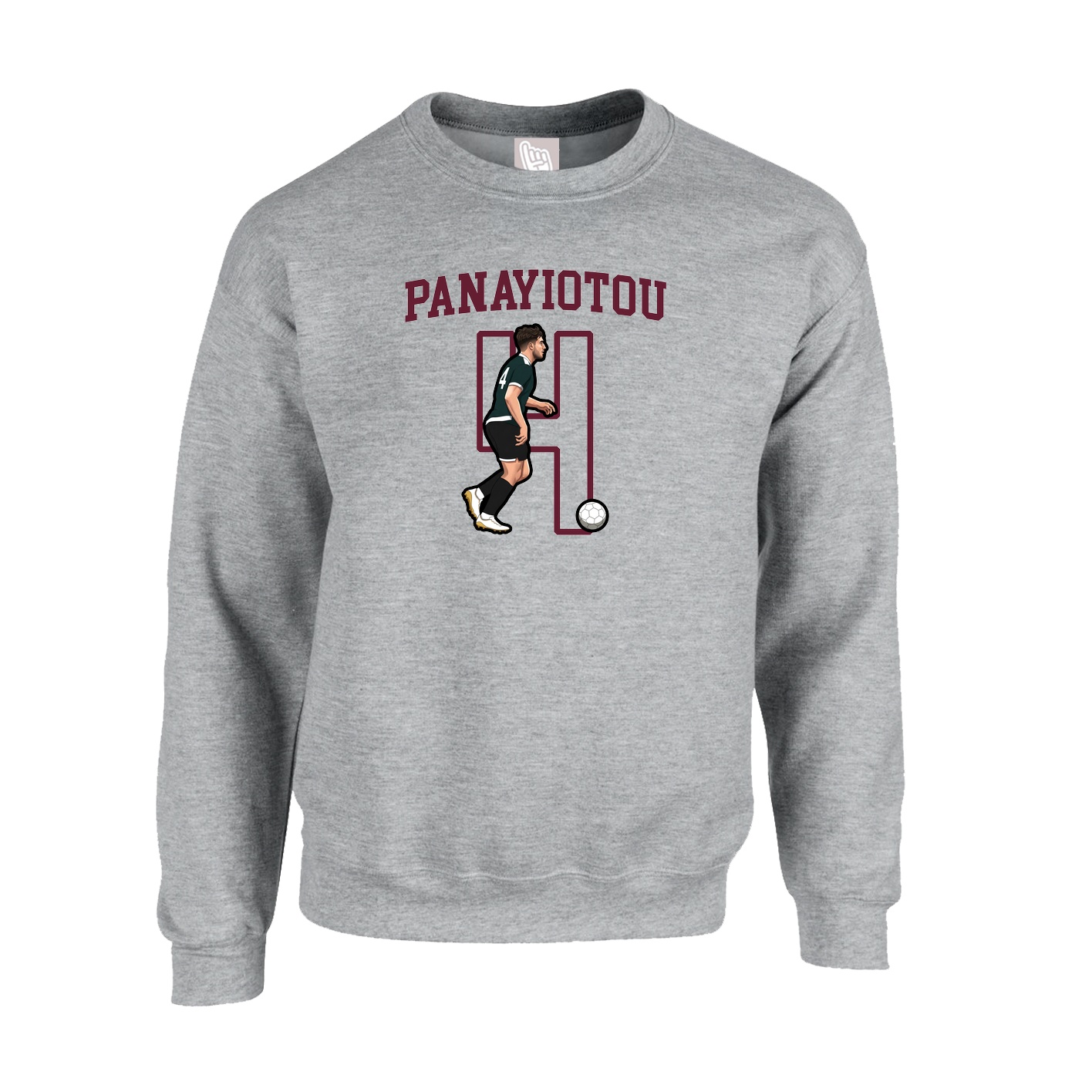 Fleece Crew — Shirsey in Grey