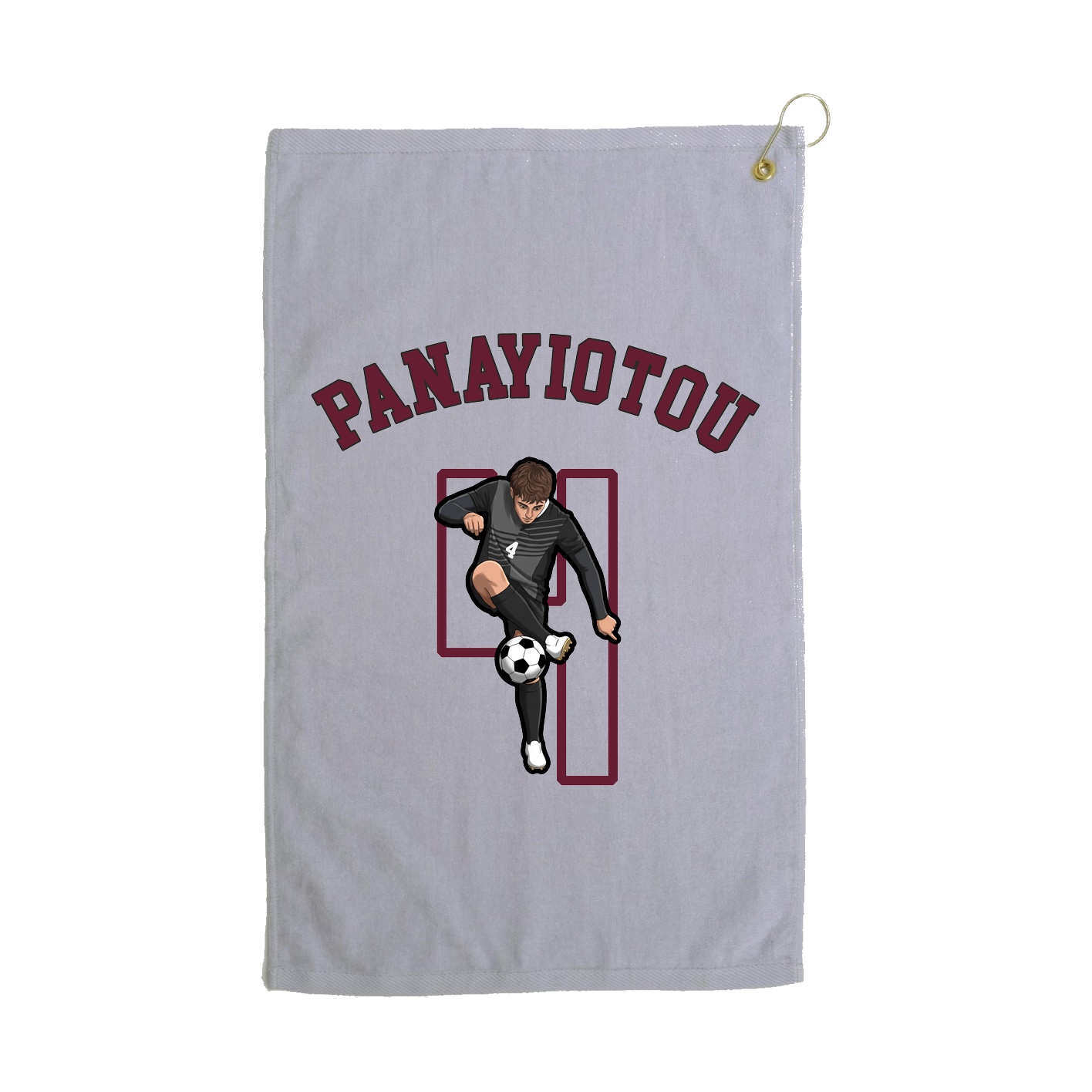 Golf Towel — Shirsey Arch in Grey