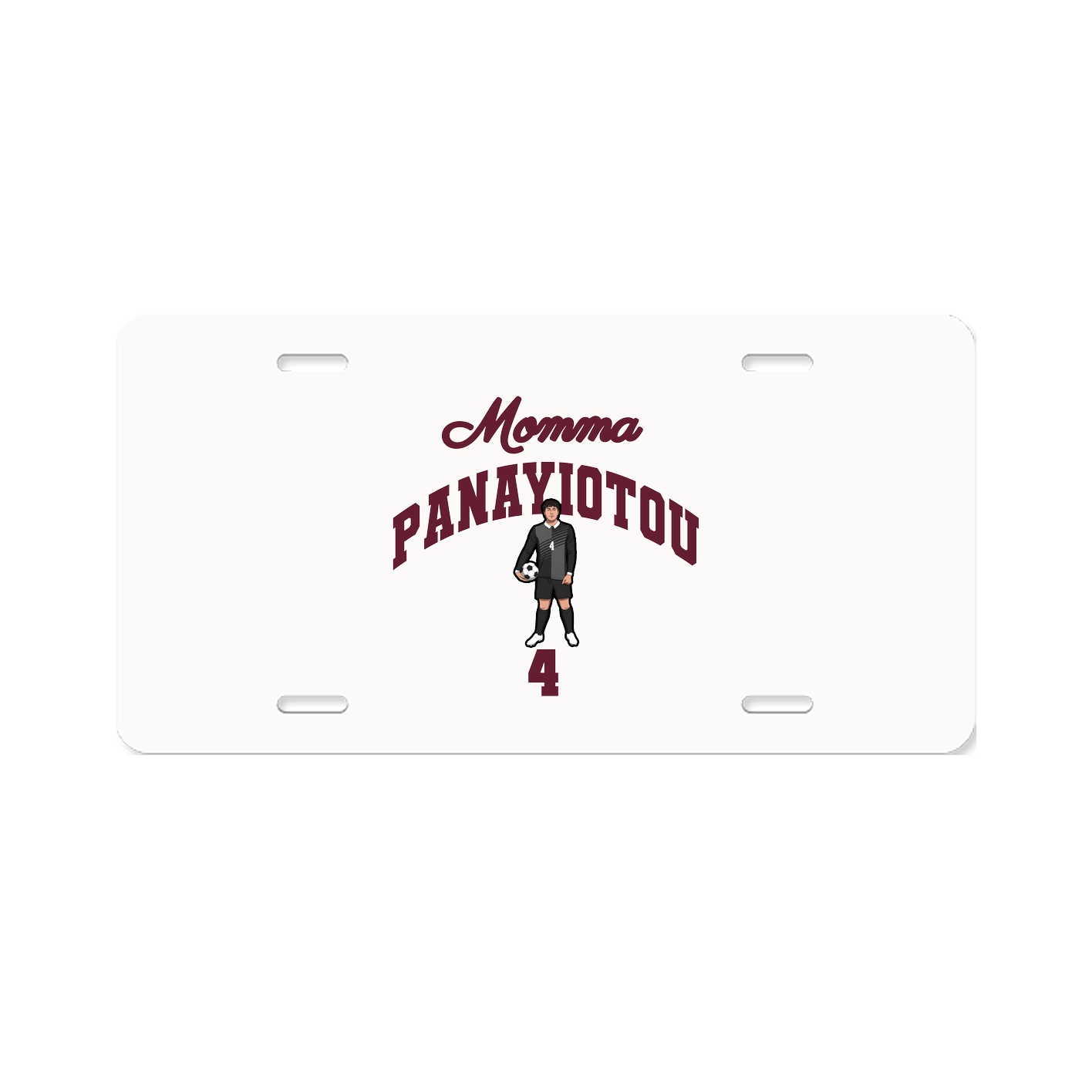 Aluminum License Plate