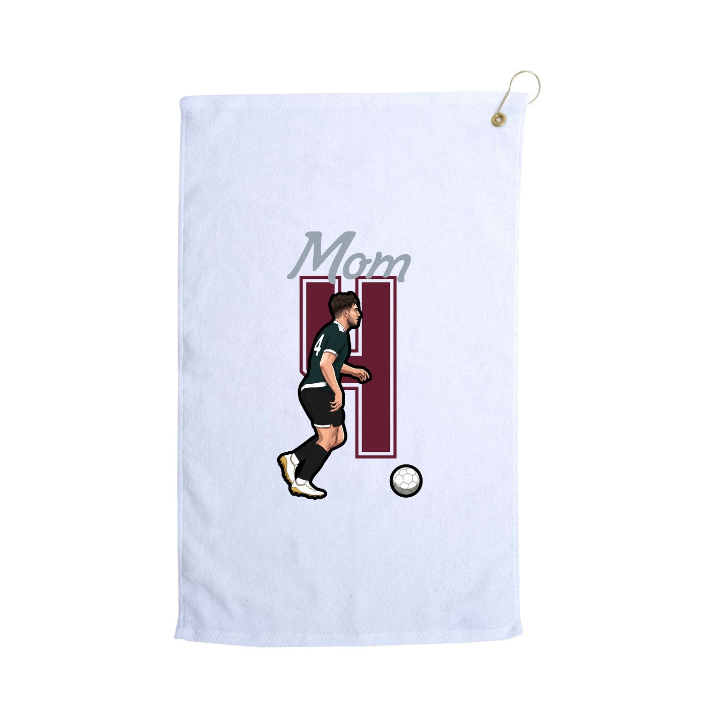 Golf Towel — Mothers Day Shirsey in White