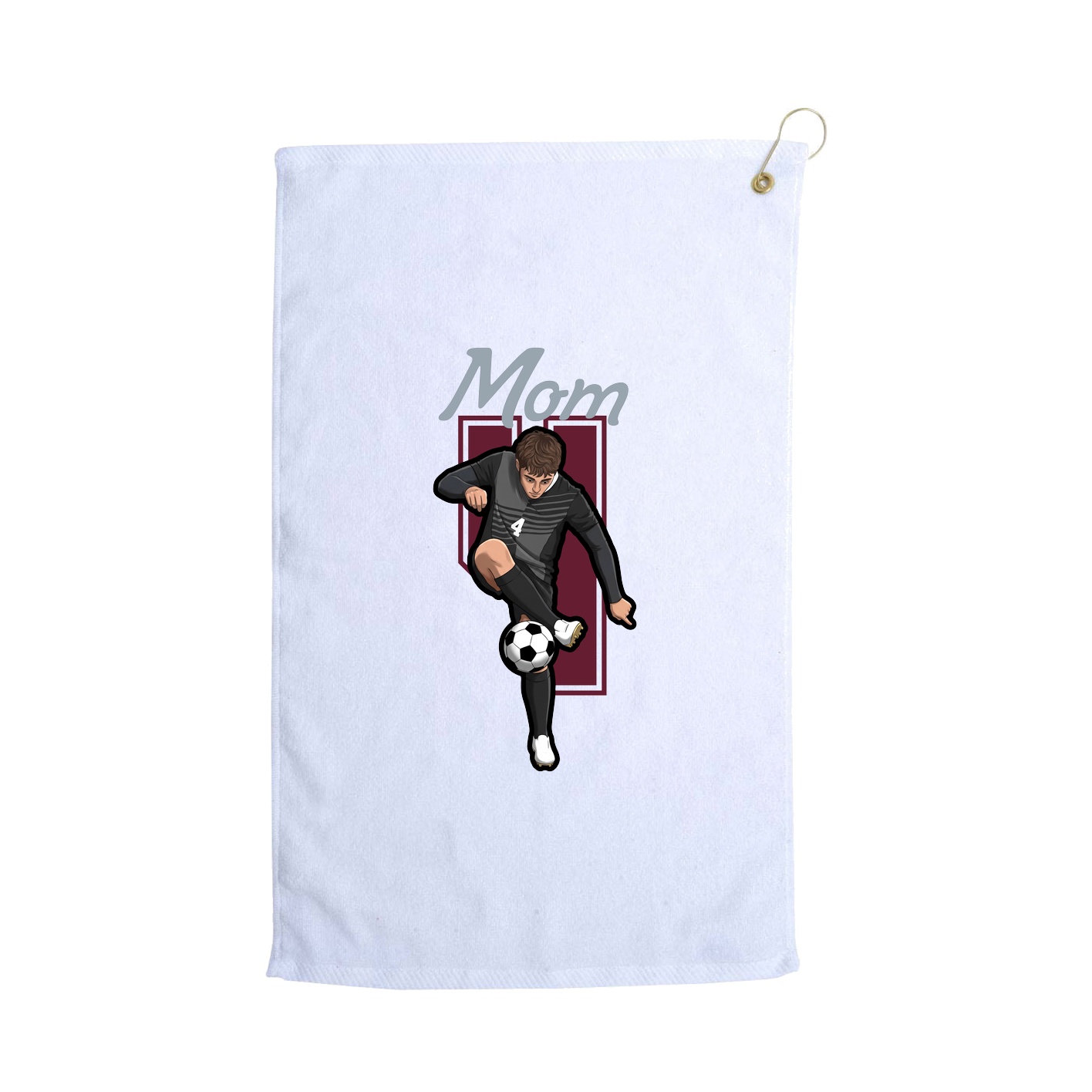 Golf Towel — Mothers Day Shirsey in White
