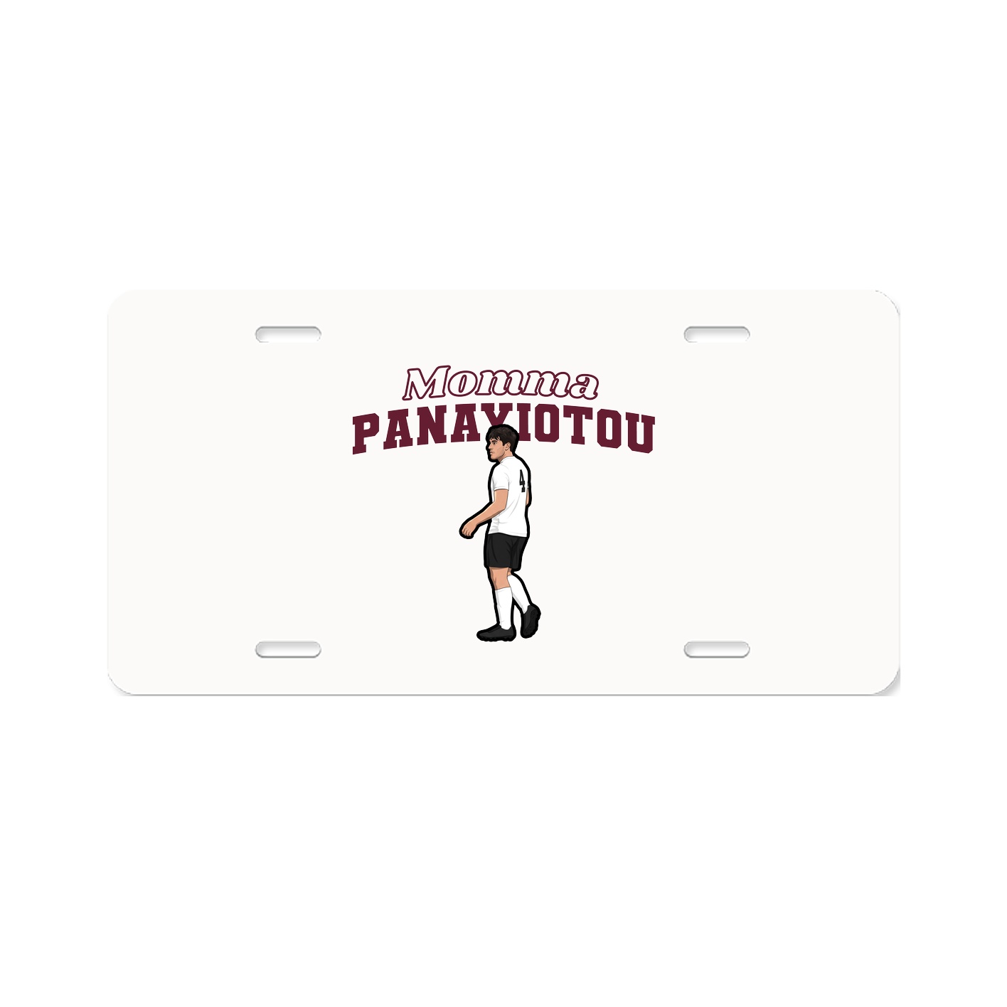 License Plate — Mothers Day Block in Classic