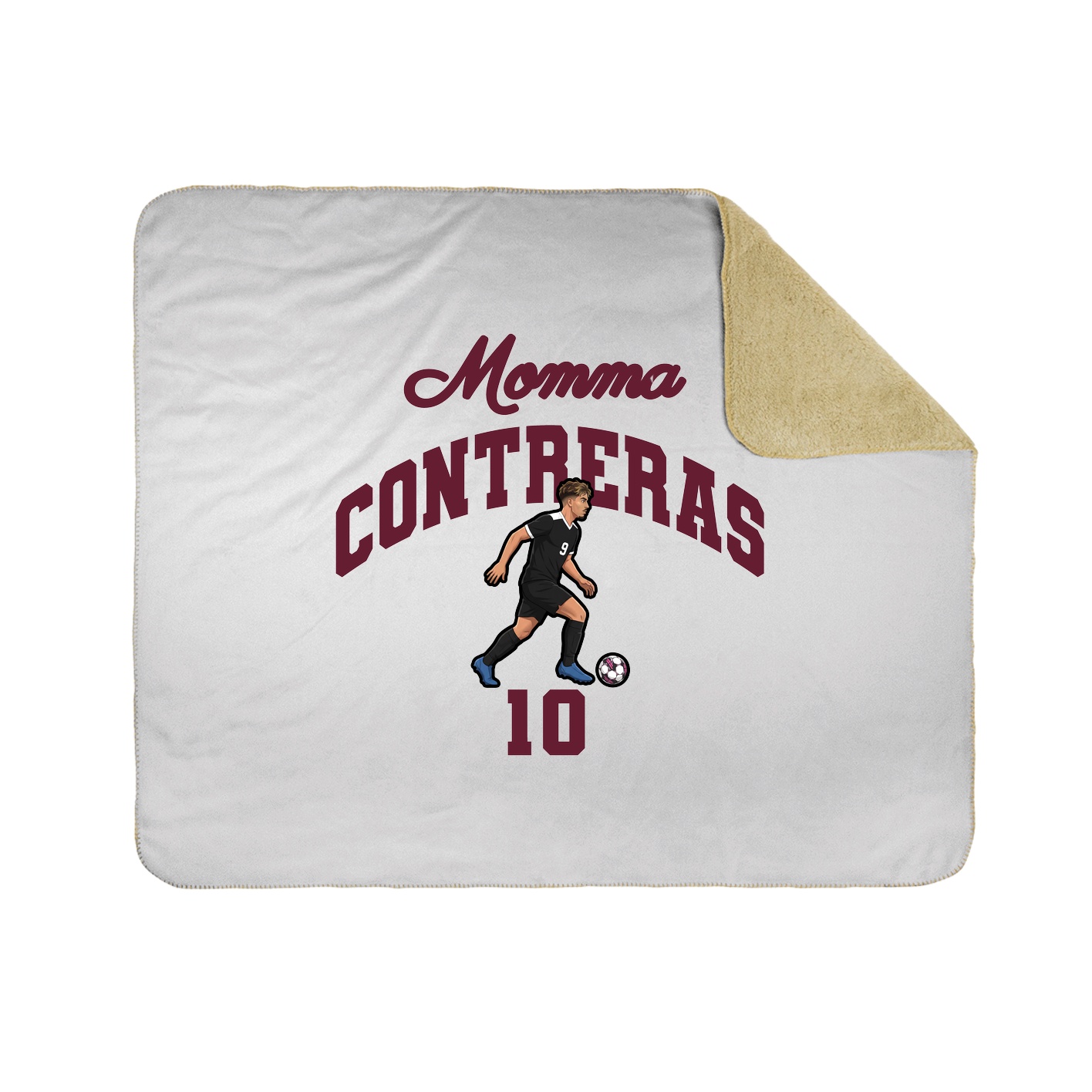 50x60 Sherpa Lined Throw Blanket